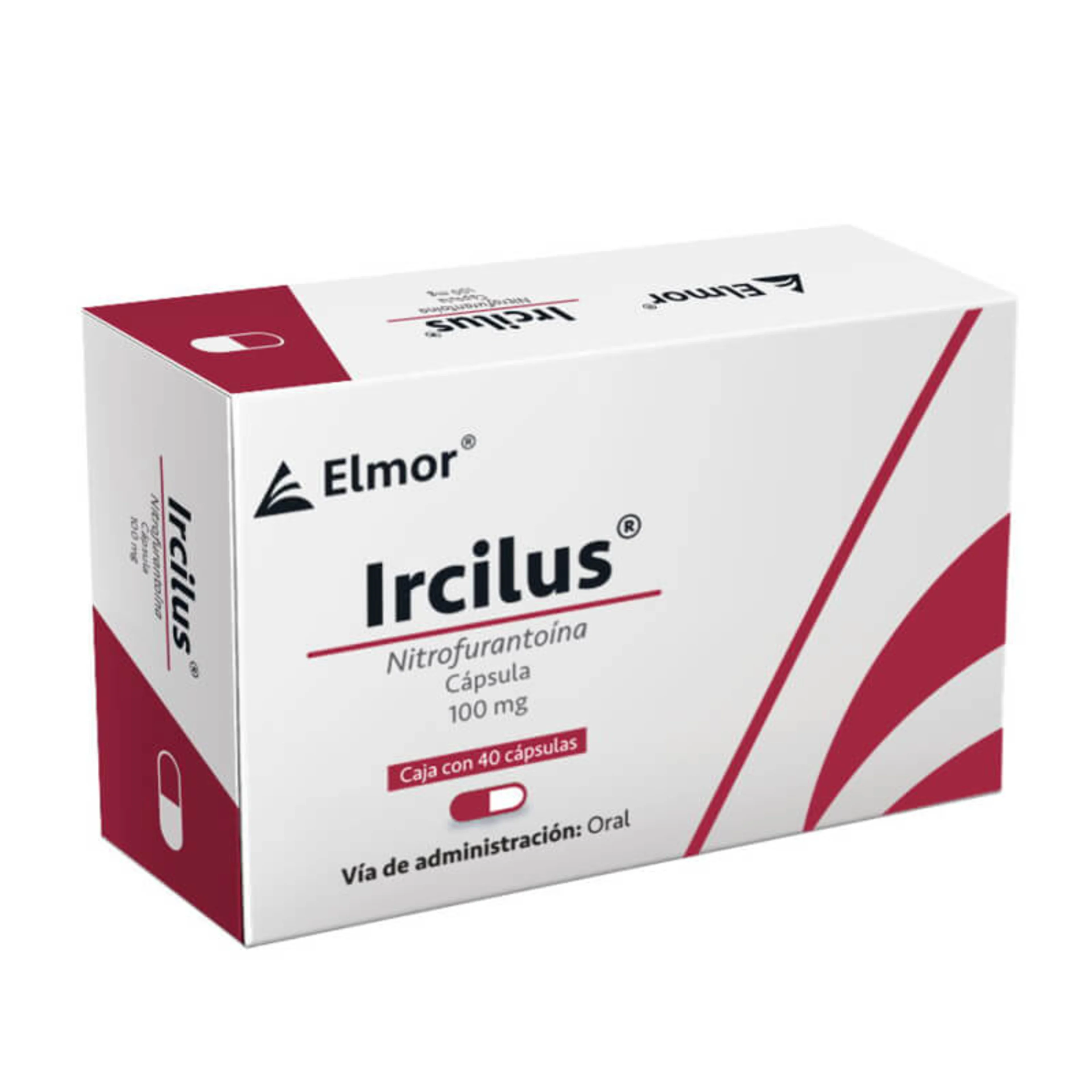 Ircilus Nitrofurantoina 100 Mg Con 40 Cápsulas