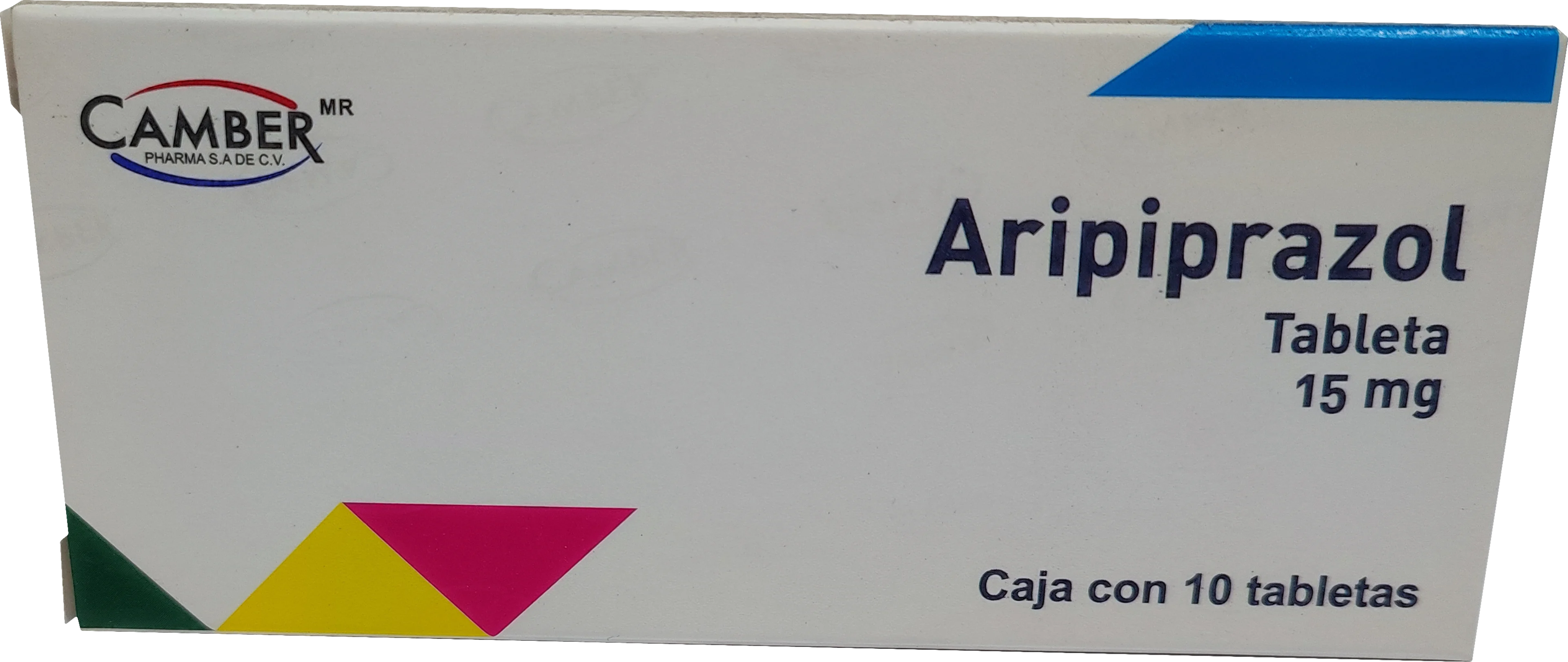 Aripiprazol 15 Mg Con 10 Tabletas