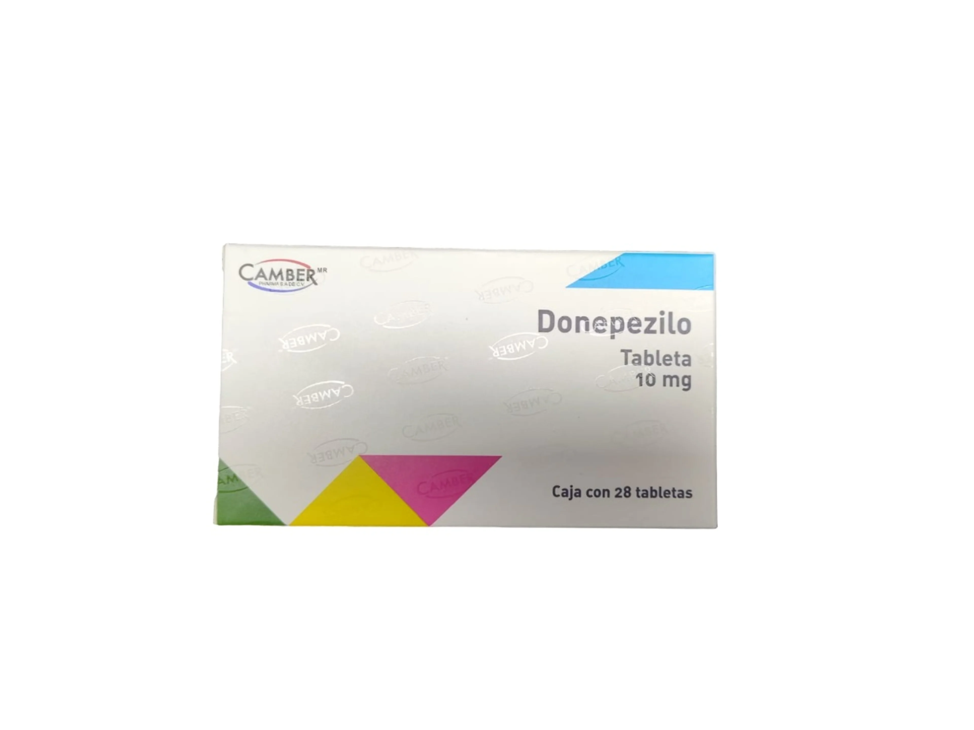 Donepezilo 10 Mg Con 28 Tabletas