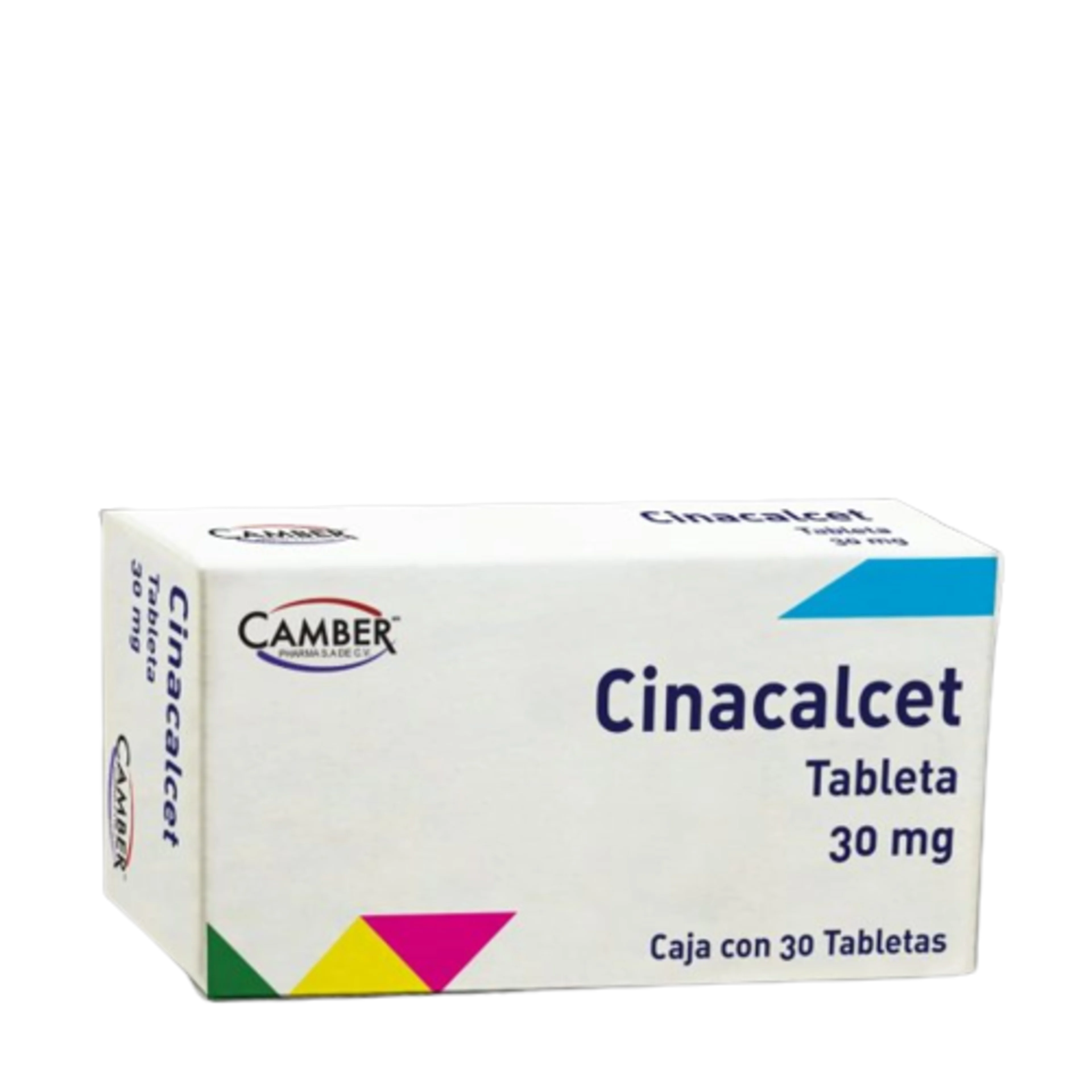 Cinacalcet 30 Mg Con 30 Tabletas