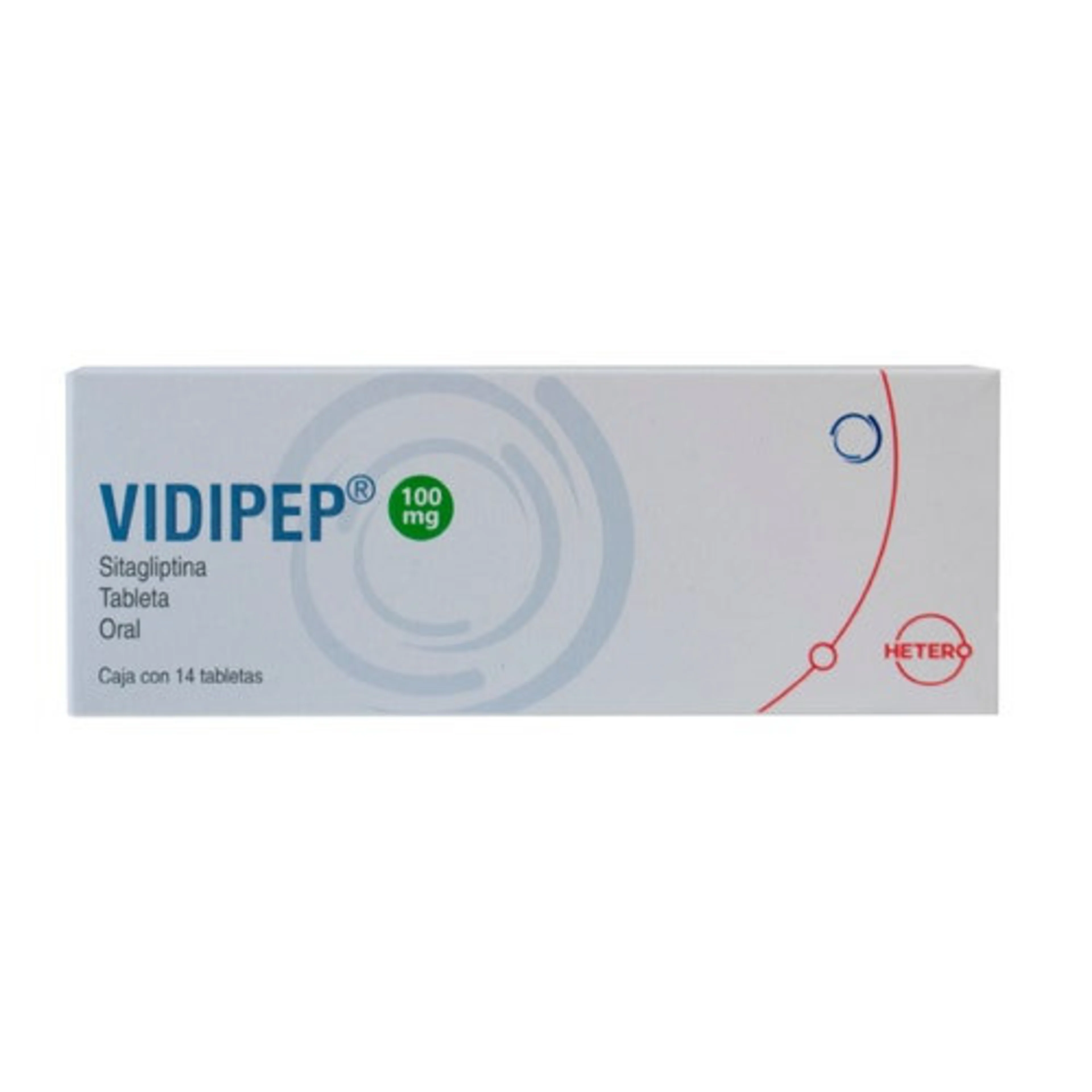 Vidipep 100 Mg Con 28 Tabletas