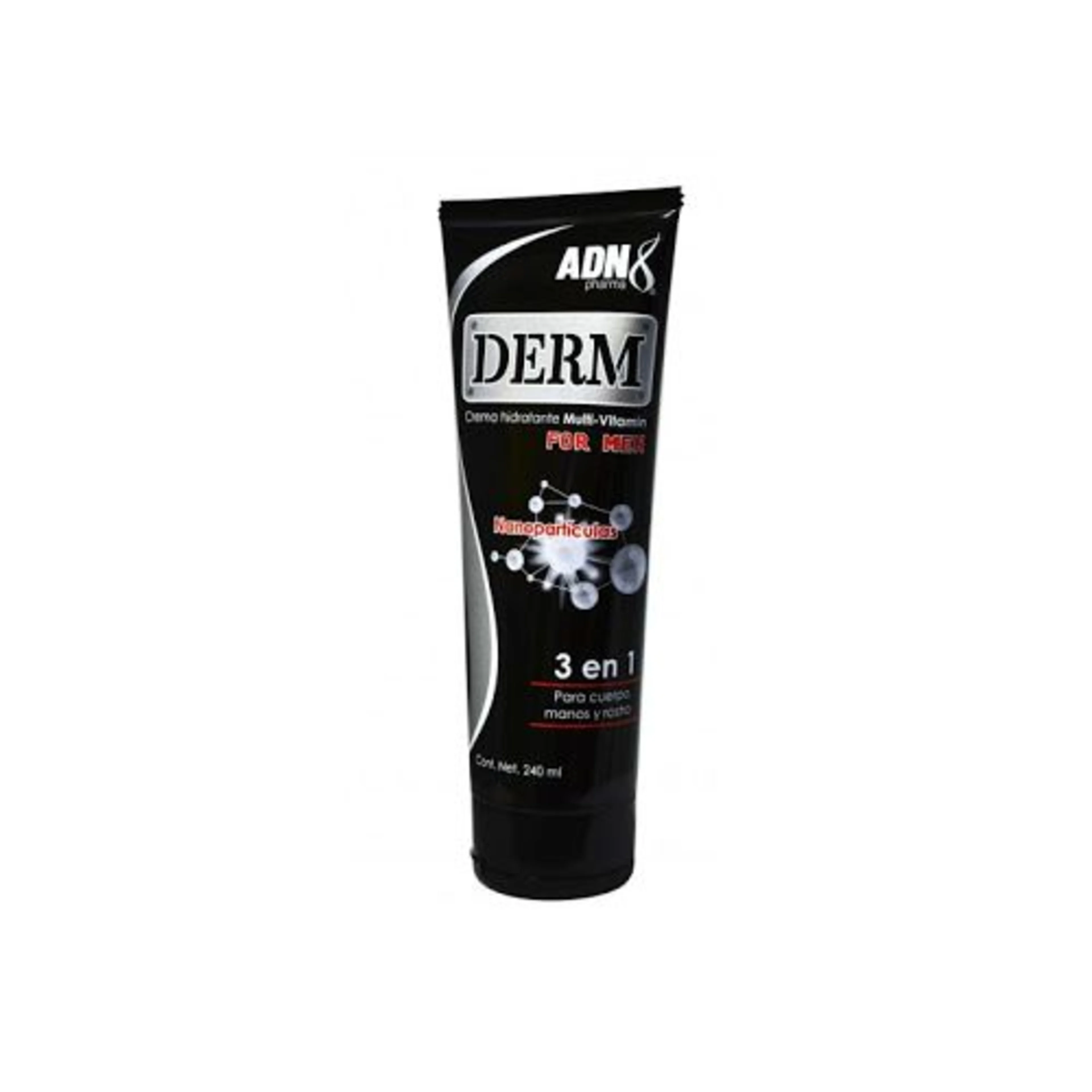 Adn-Derm For Men Crema Multi Vitamin Con 240 Ml