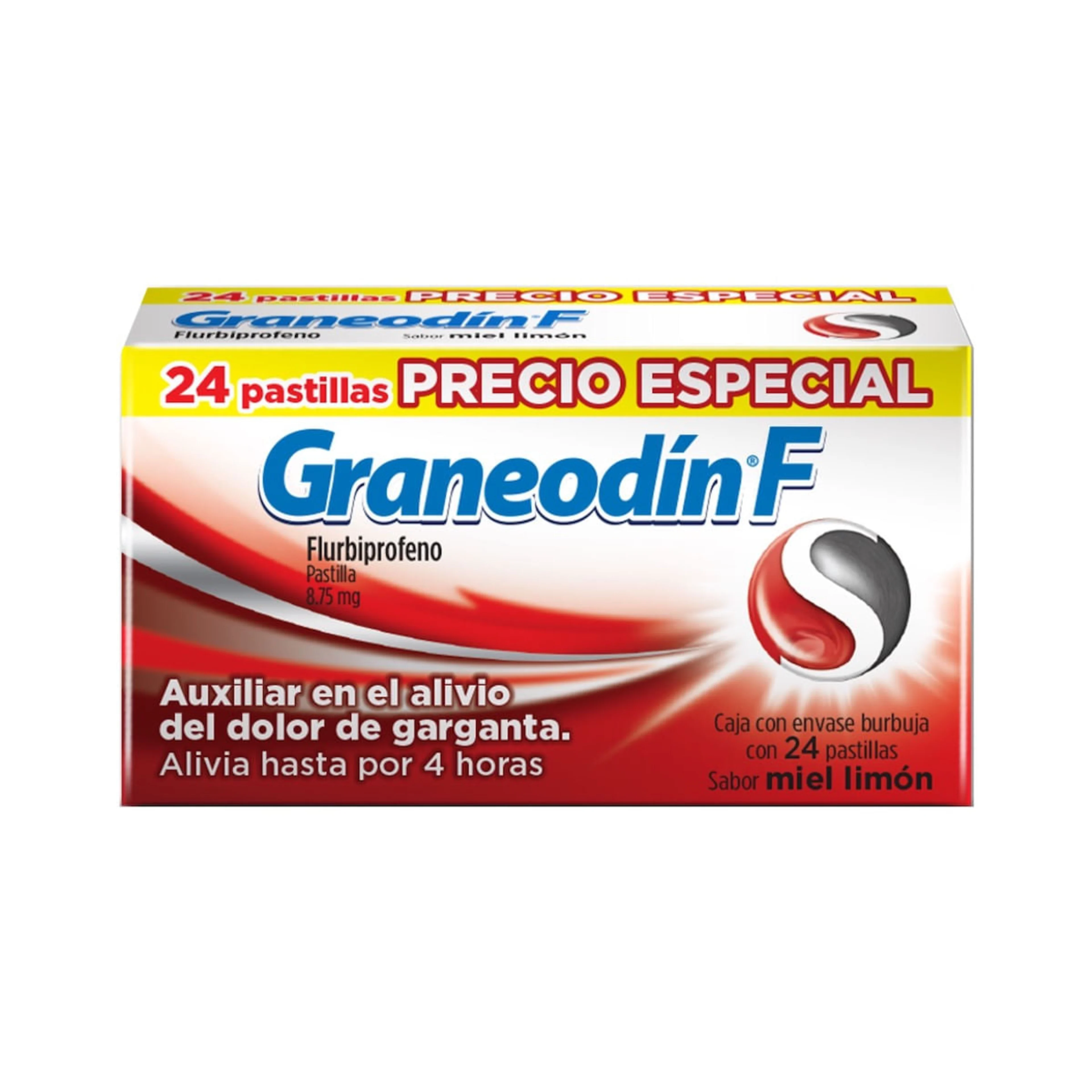 Graneodin-F 8.75 Mg Con 24 Pastillas