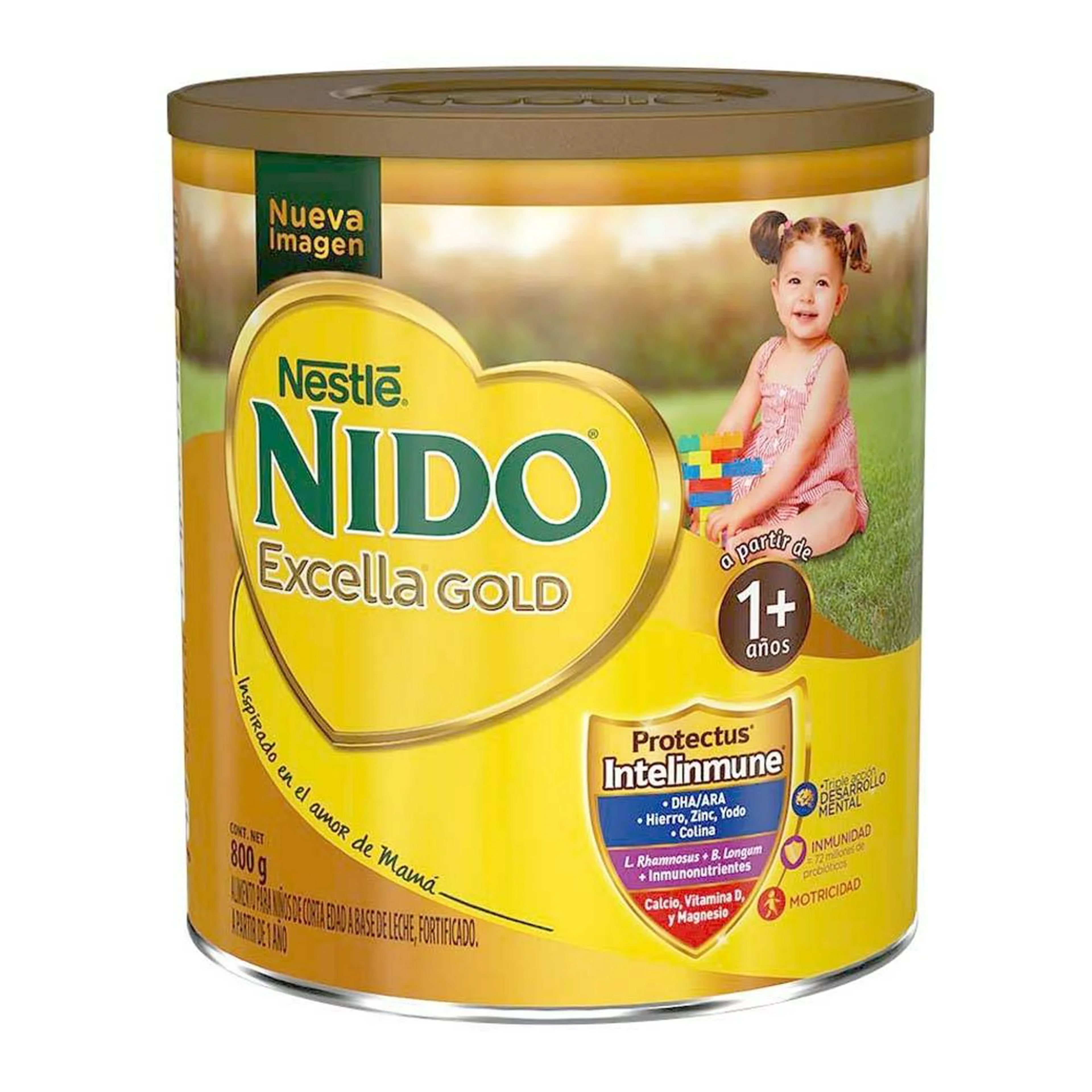 Nido Excella Gold Fórmula Infantil A Partir Del 1 Año 800 G