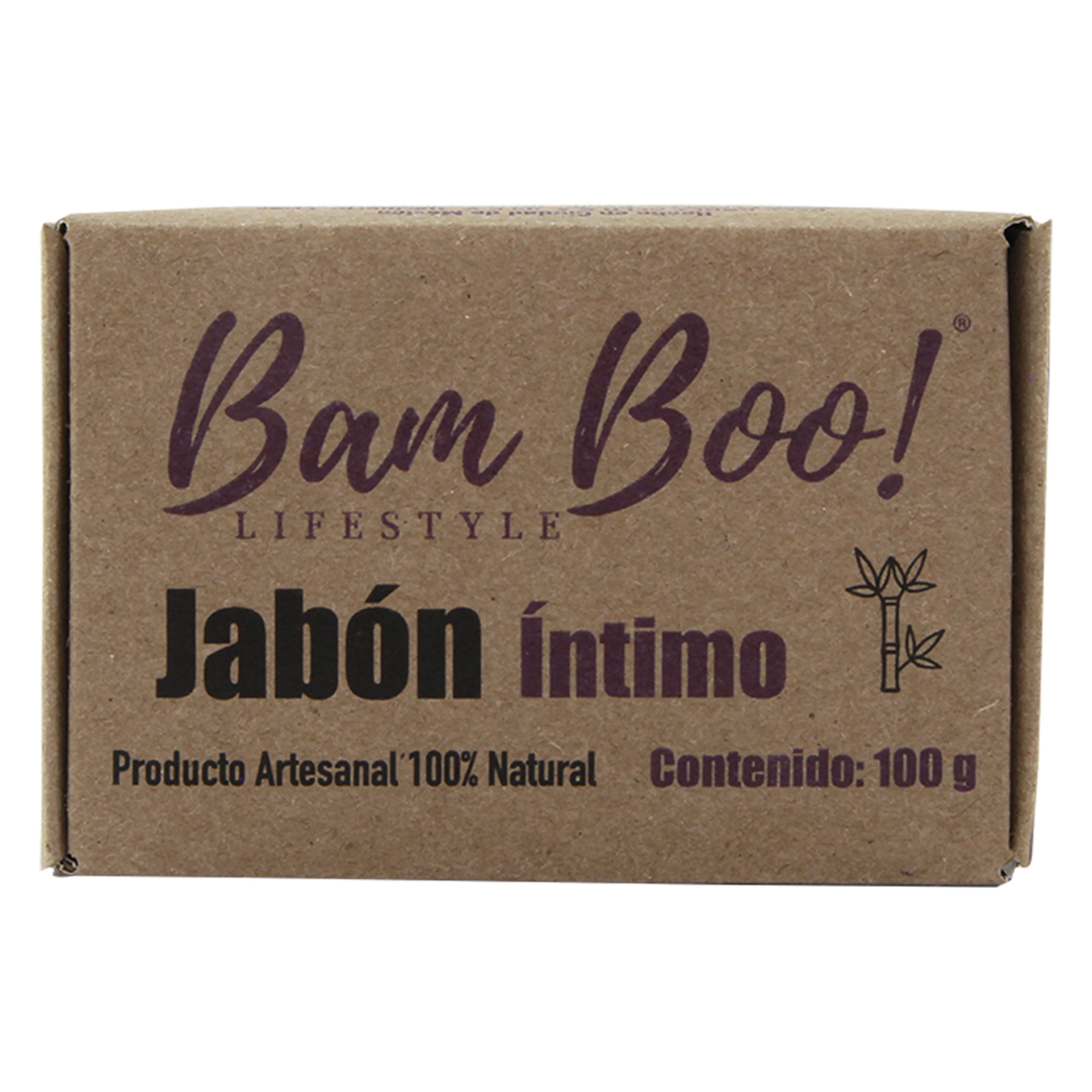 Bam Boo! Lifestyle Jabón Íntimo En Barra Con 100 G