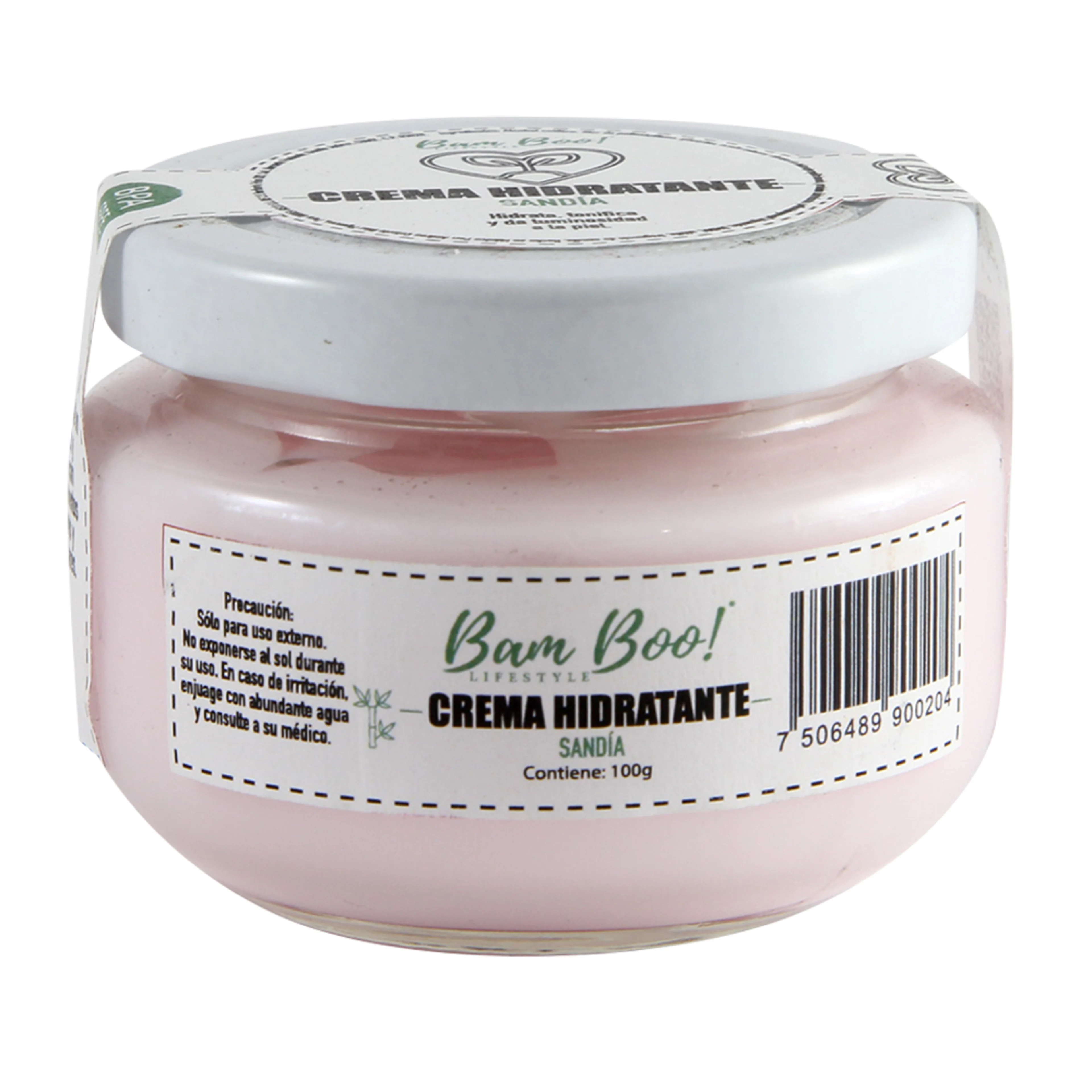 Bam Boo! Lifestyle Crema Hidratante Sandía Con 100 G