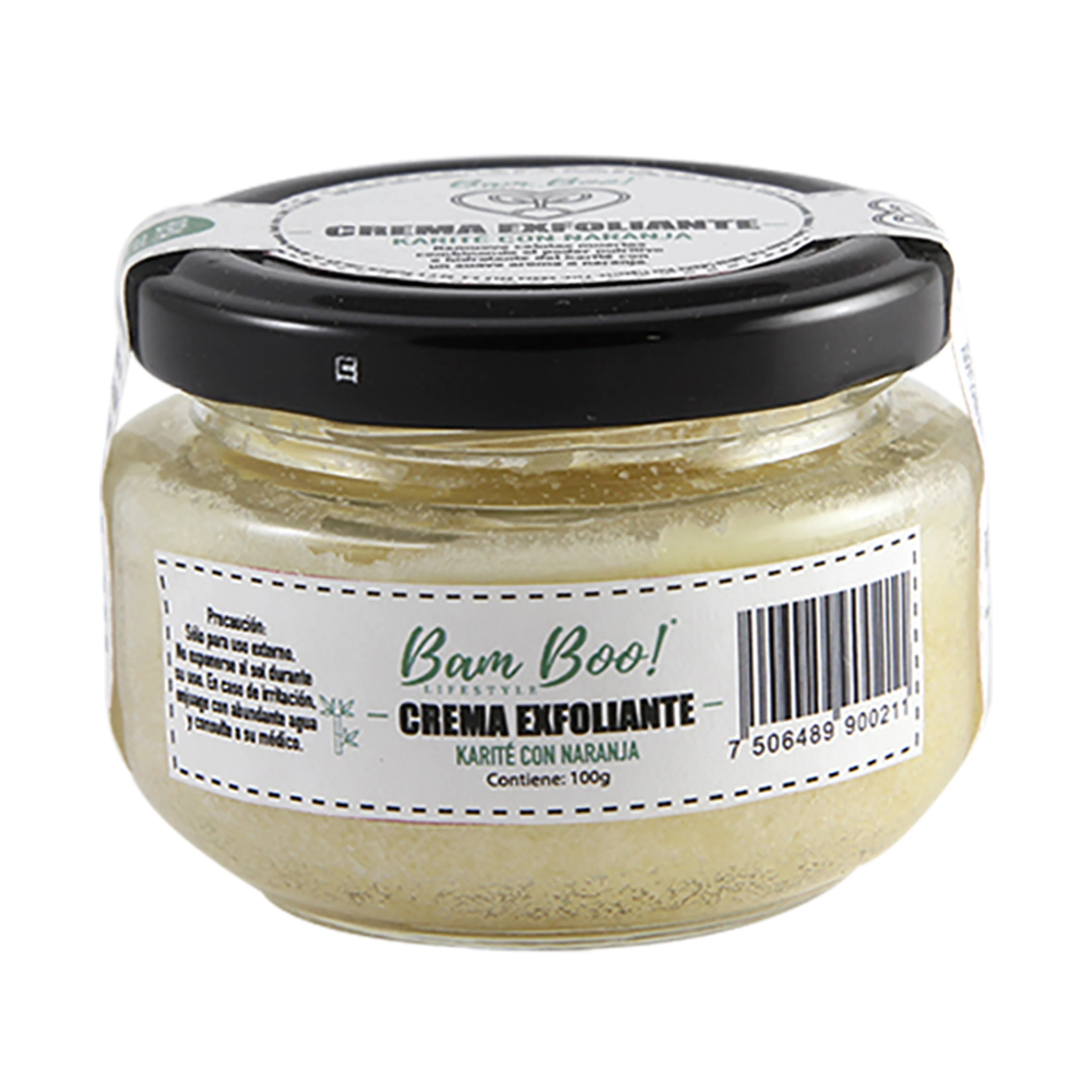 Bam Boo! Lifestyle Exfoliante Facial Karité Con Naranja Con 100 G