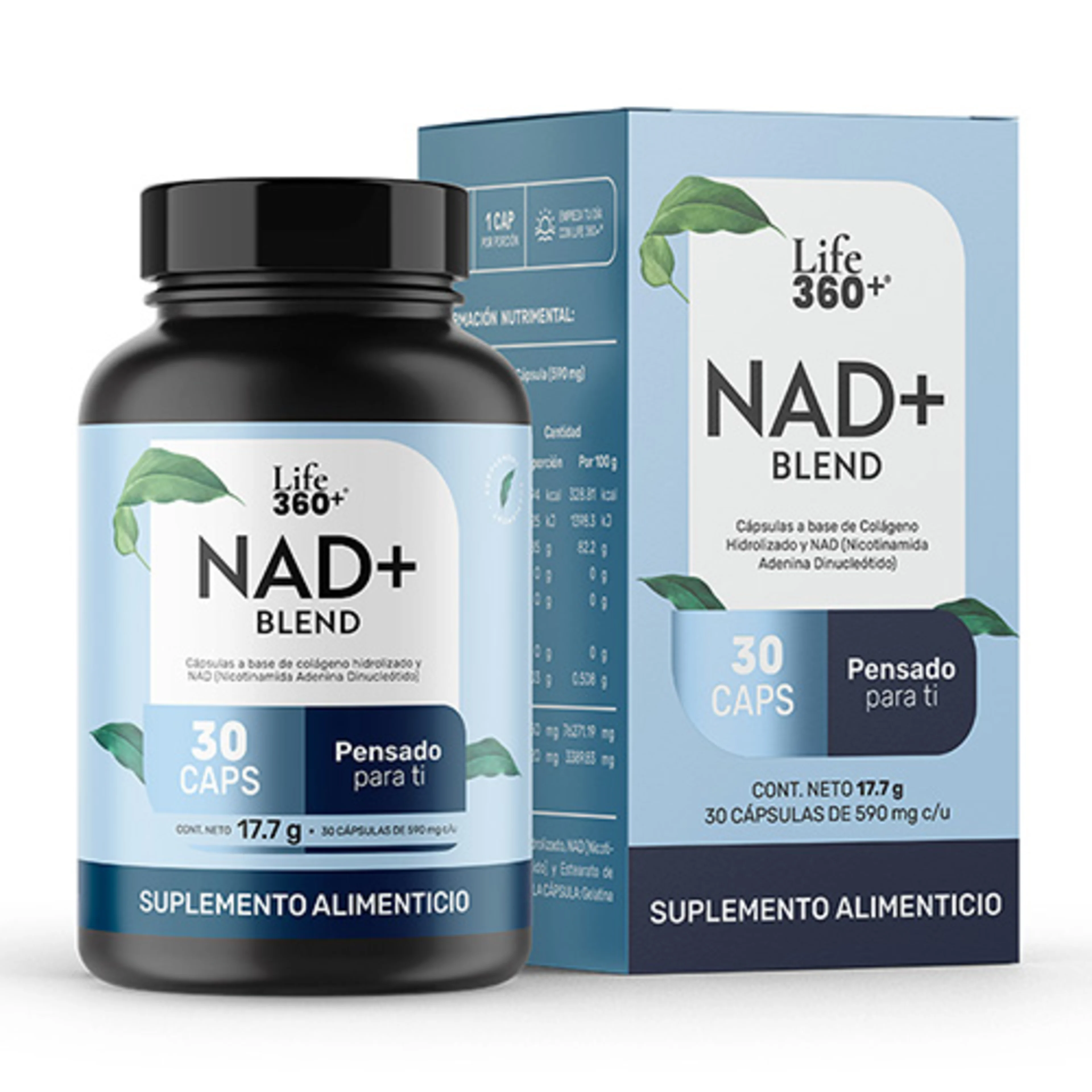 Life 360+ Nad+ Blend Con 30 Cápsulas