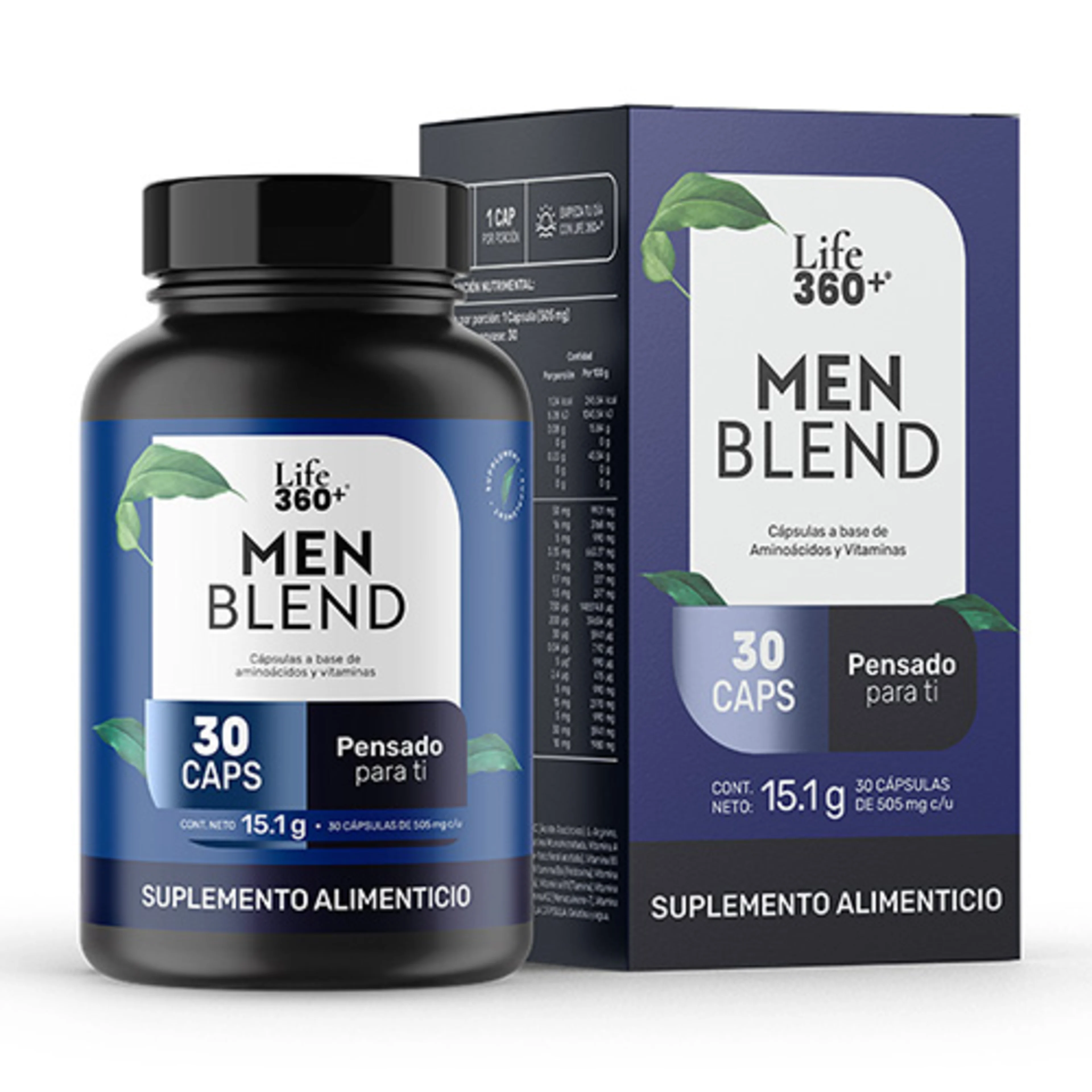 Life 360+ Men Blend Con 30 Cápsulas