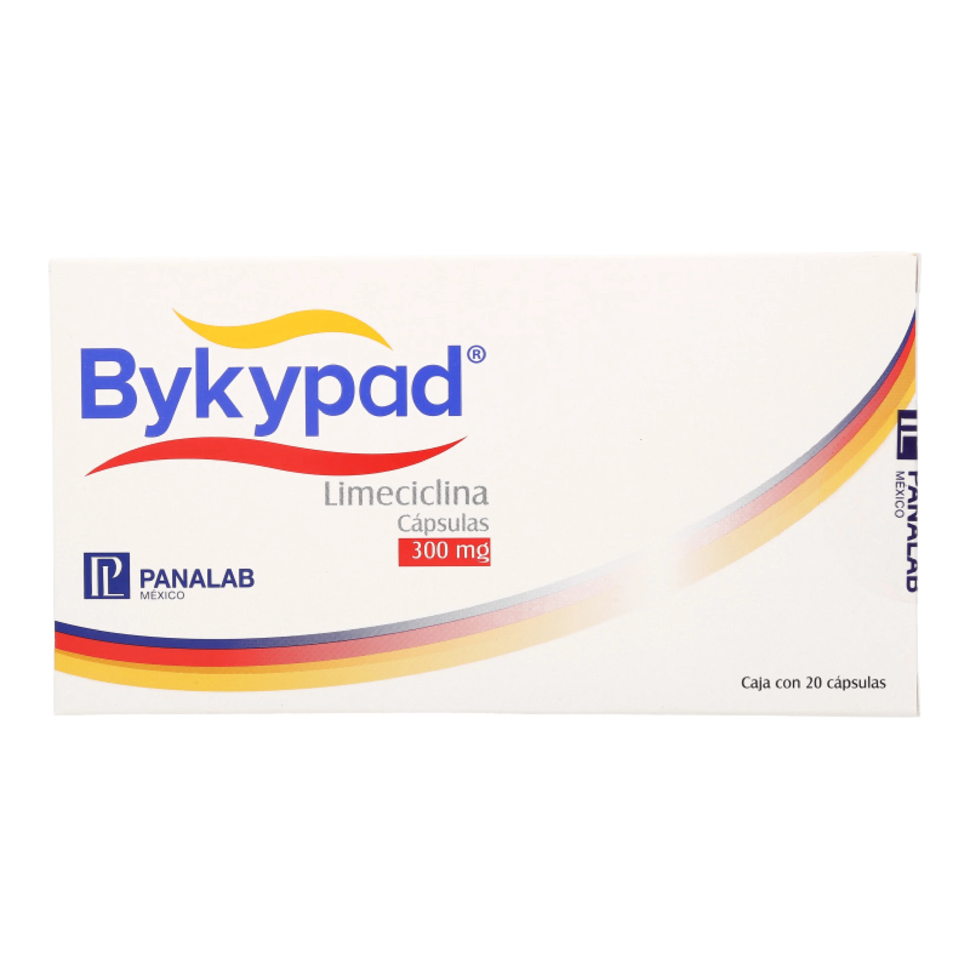 Bykypad Tetraciclina Lisina 300 Mg Con 20 Cápsulas