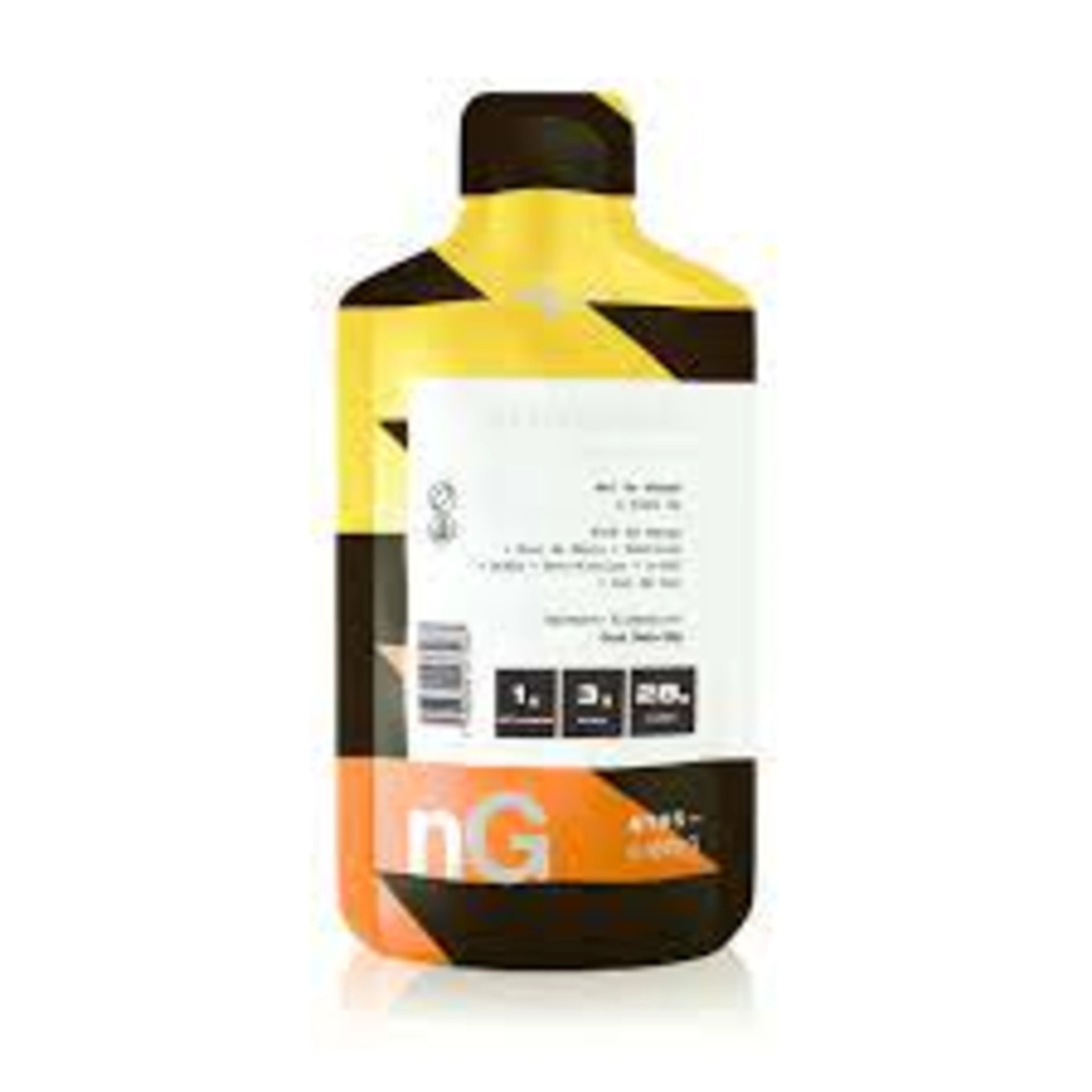 Nativegel pro mango. gel energetico a base de fruta y miel con aminoacidos.