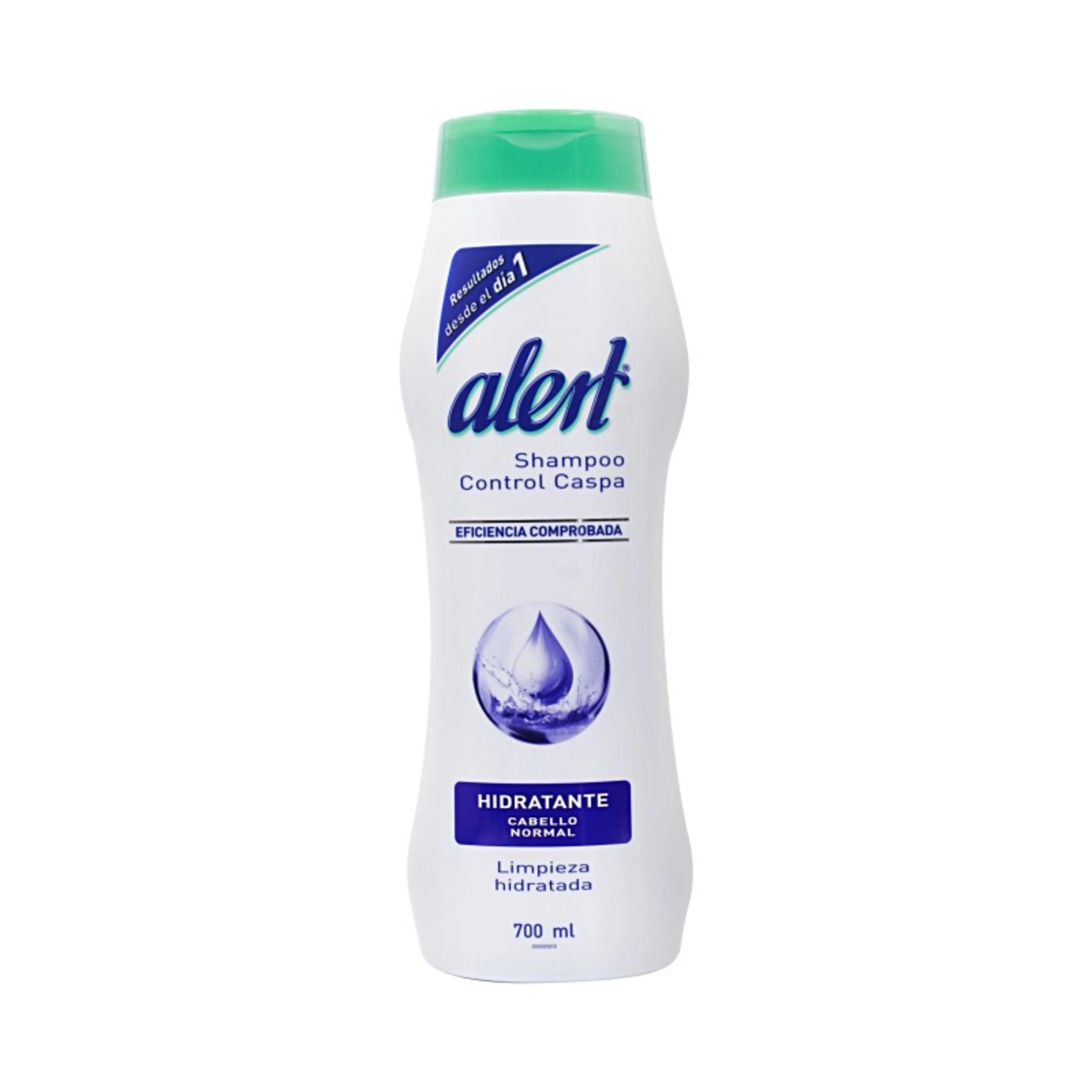 Alert Shampoo Control Caspa Hidratante Con 700 Ml