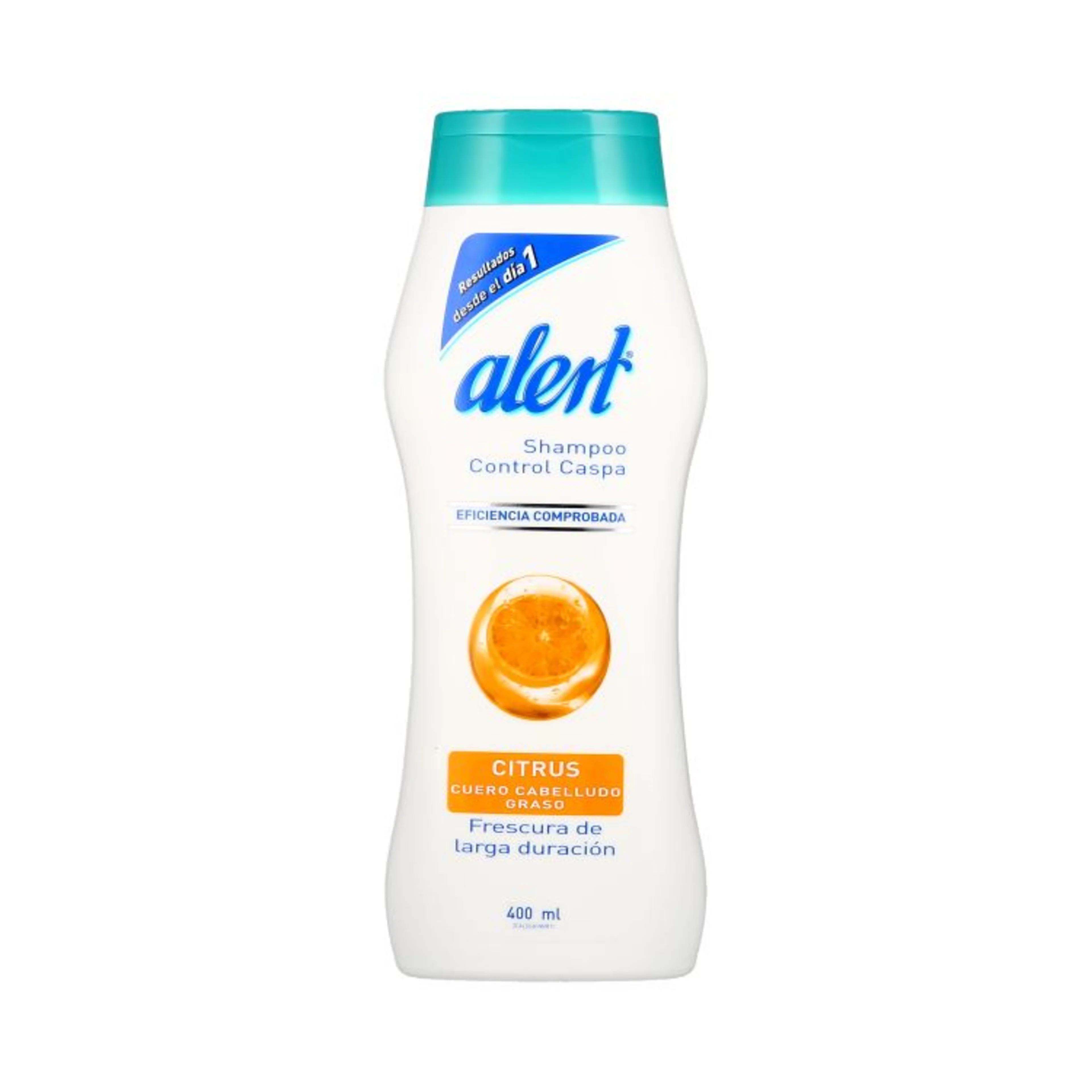 Alert shampoo citrus 400 ml. combate caspa
