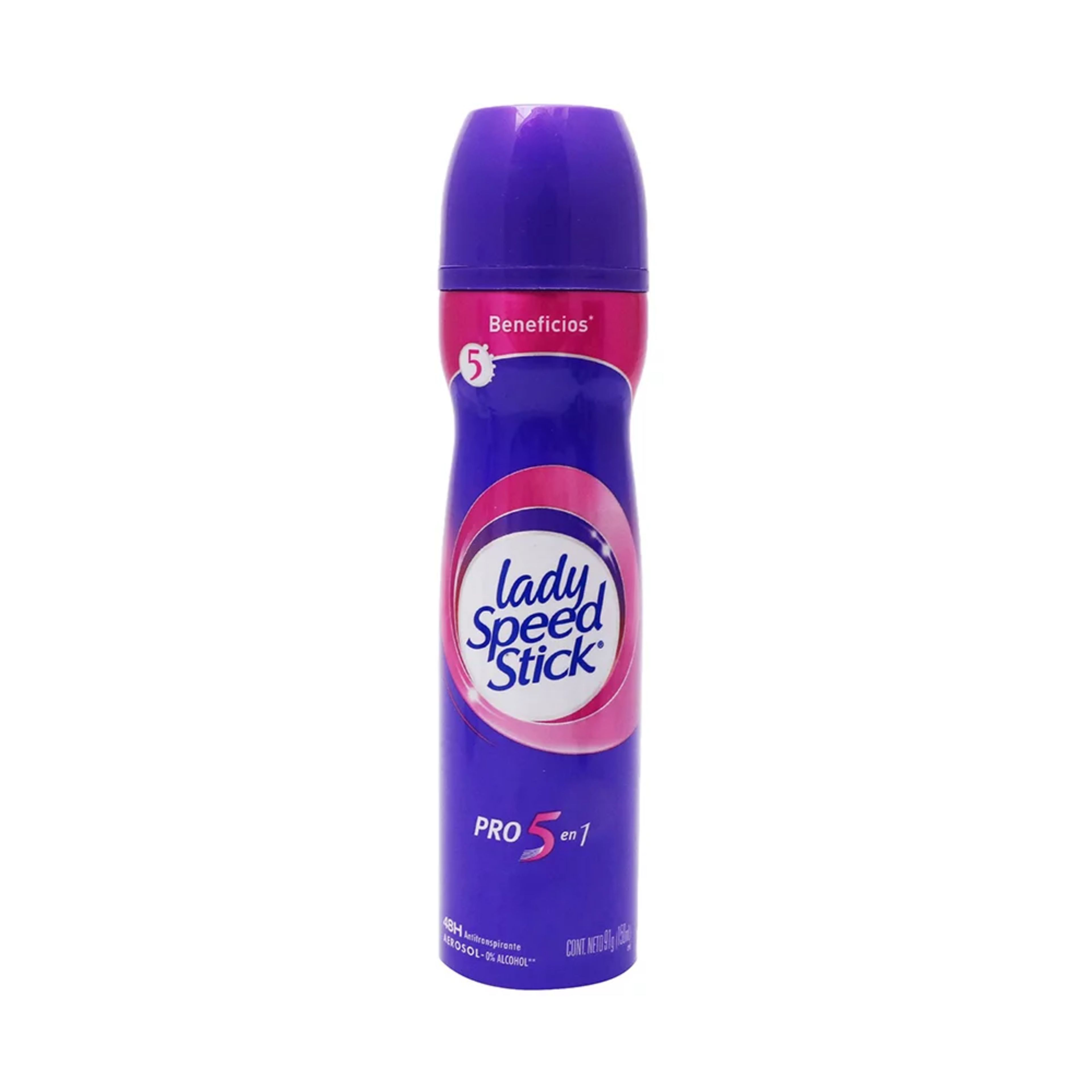 Lady Speed Stick Pro 5 En 1 Desodorante En Aerosol 150 Ml