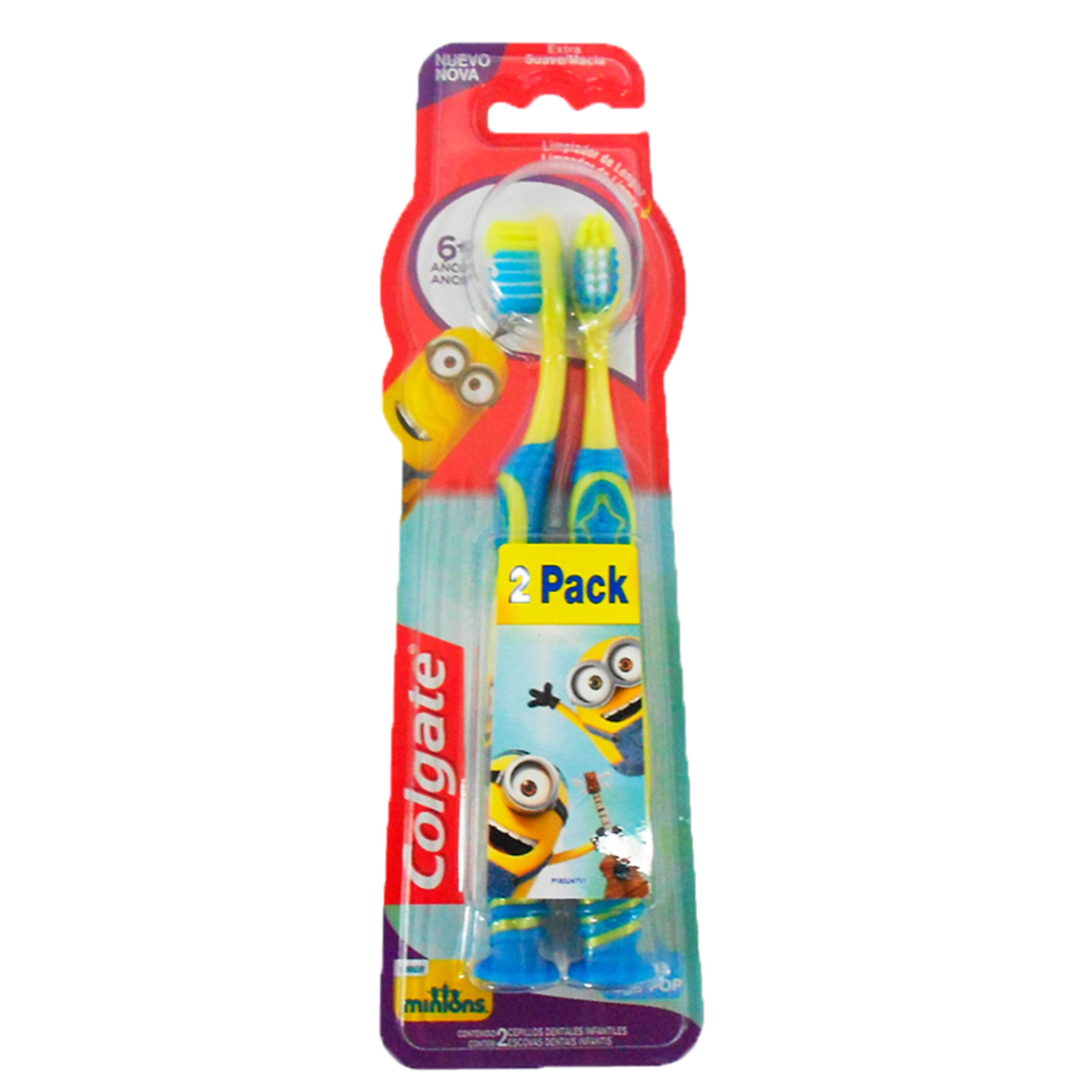 Colgate Minions Cepillo Dental Con 2 Piezas