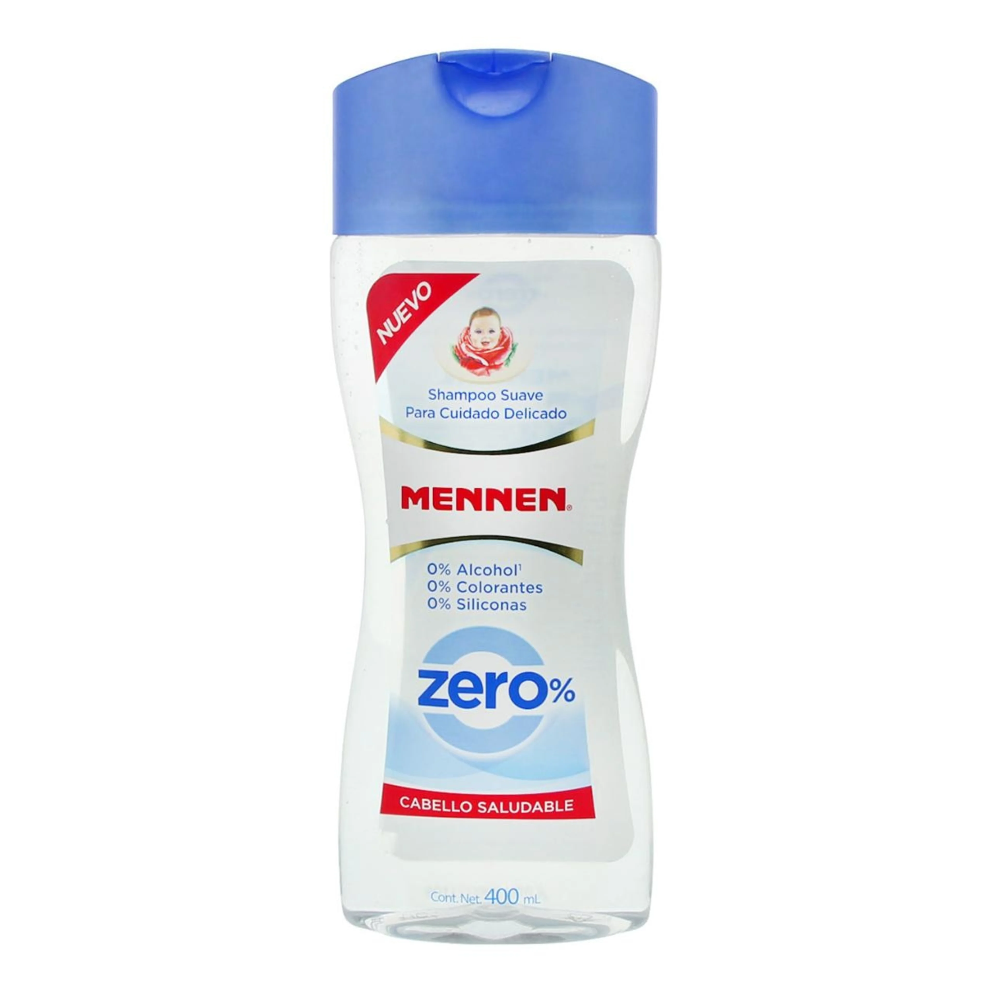 Mennen Shampoo Suave Zero Con 400 Ml
