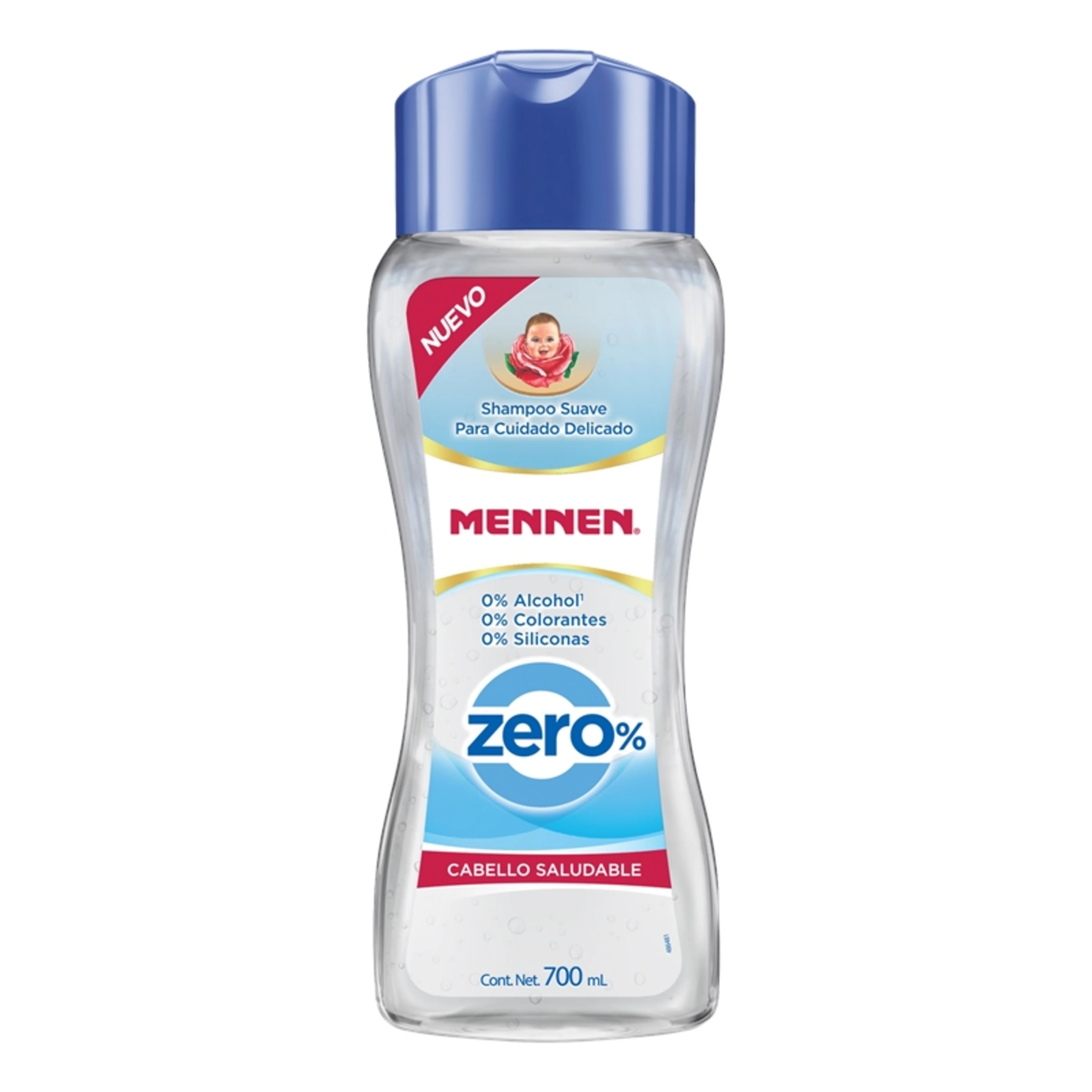 Mennen Shampoo Zero Para Toda La Familia Con 700 Ml