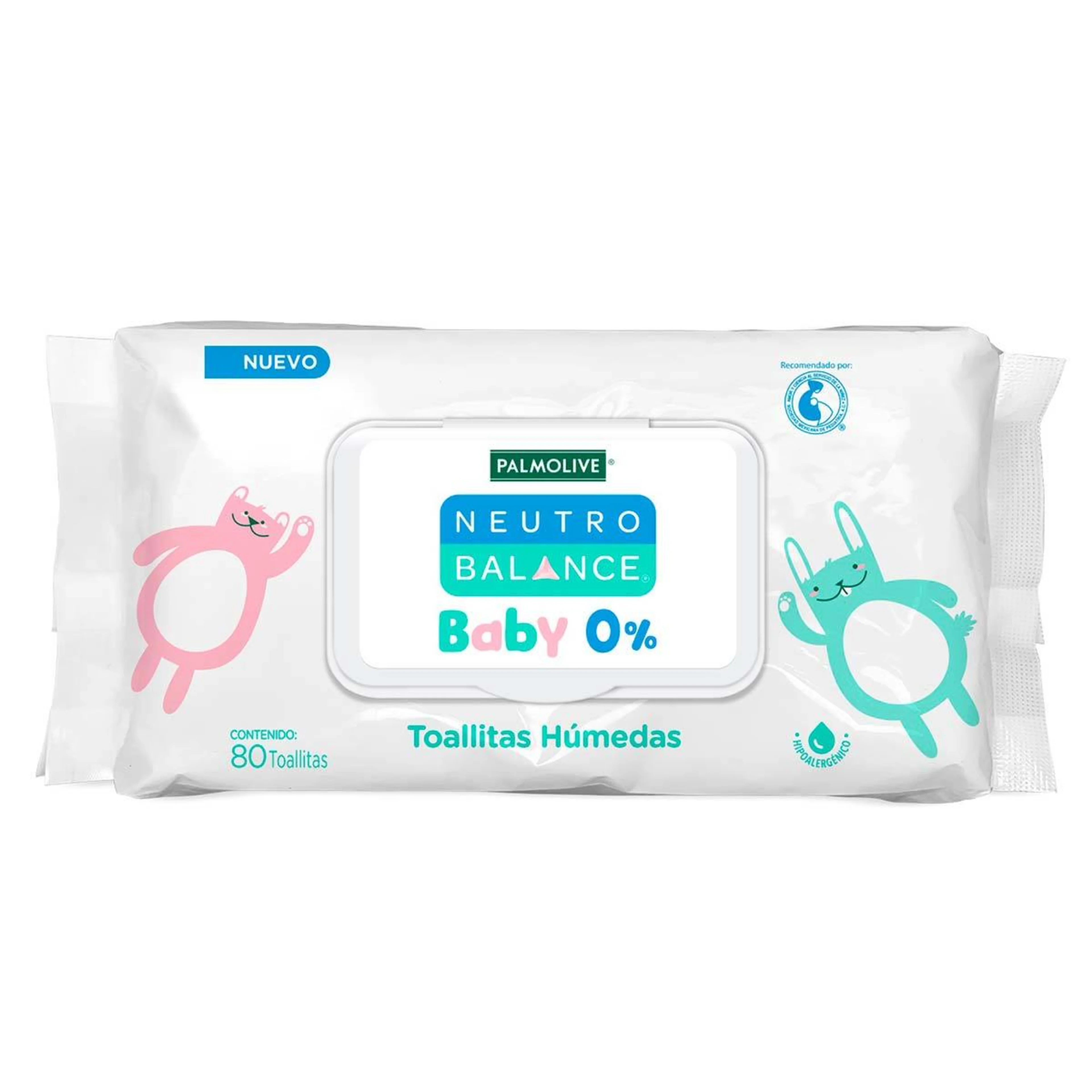 Neutro Balance Baby 0 % Toallitas Húmedas Con 80 Piezas