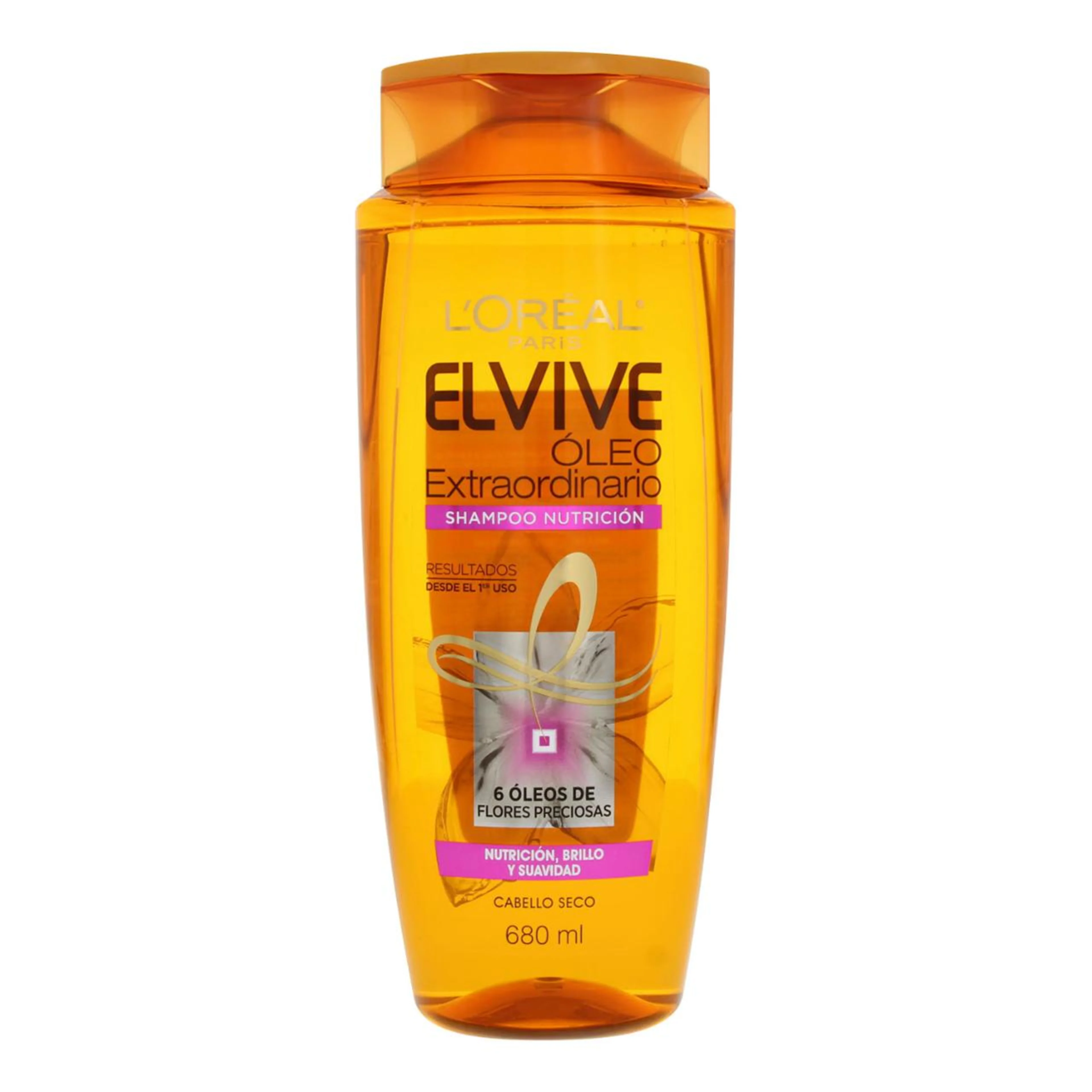 L’Oréal Elvive Óleo Extraordinario Nutrición Shampoo Con 680 Ml