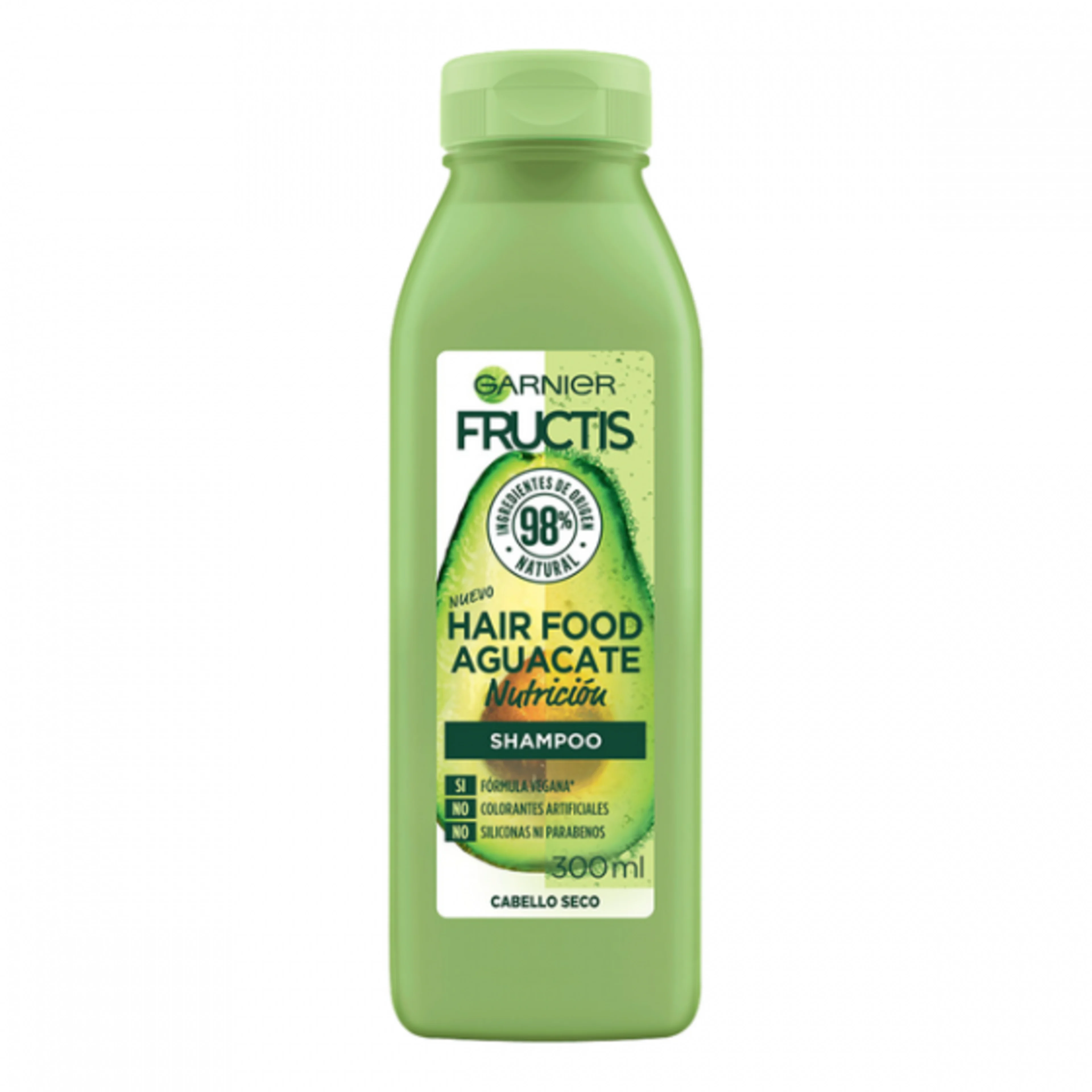 Fructis Hair Food Aguacate Nutrición Shampoo Con 300 Ml