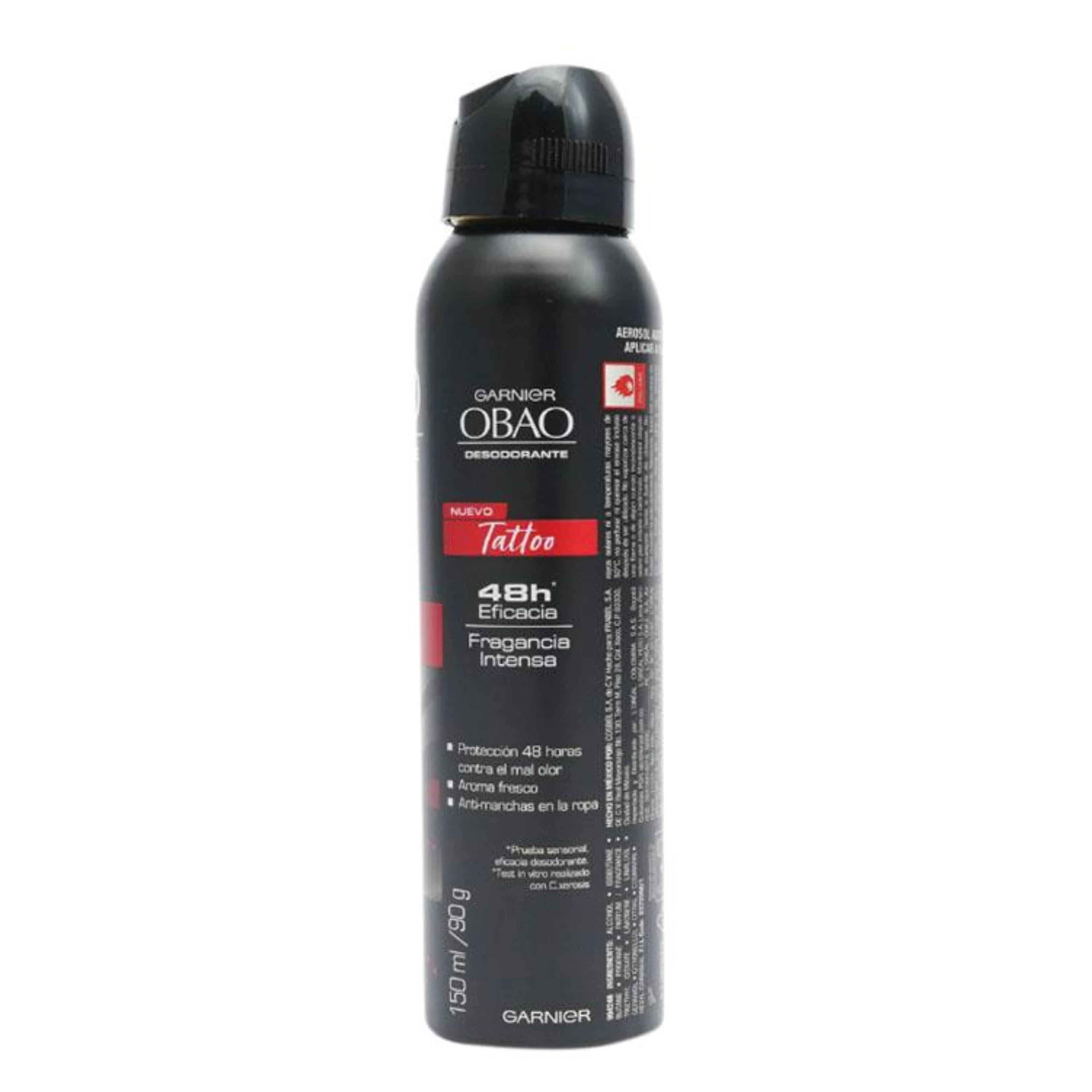 Obao Men Tatoo Desodorante En Aerosol 150 Ml