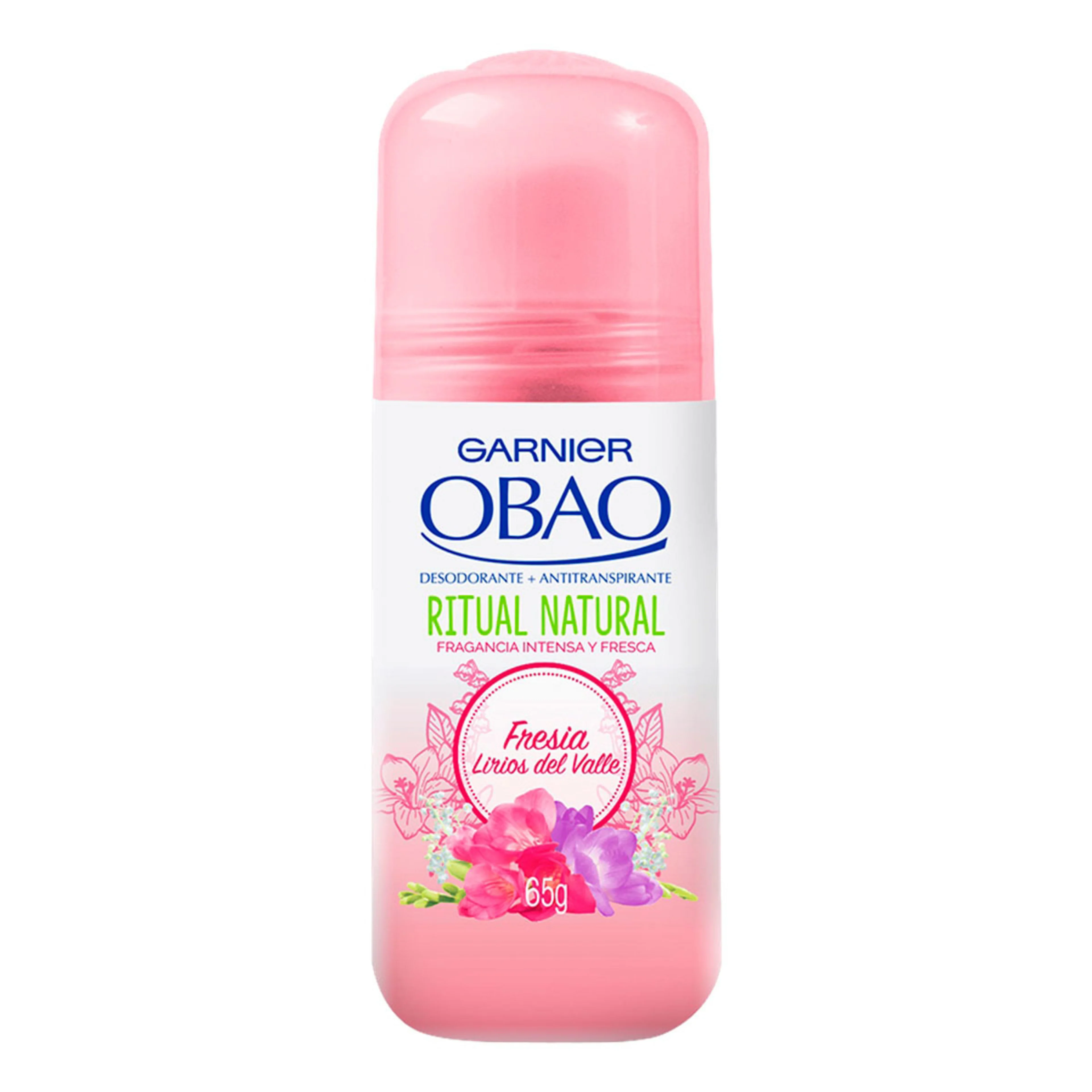 Obao Ritual Natural Fresia Lirios Del Valle Desodorante Roll On 65 G