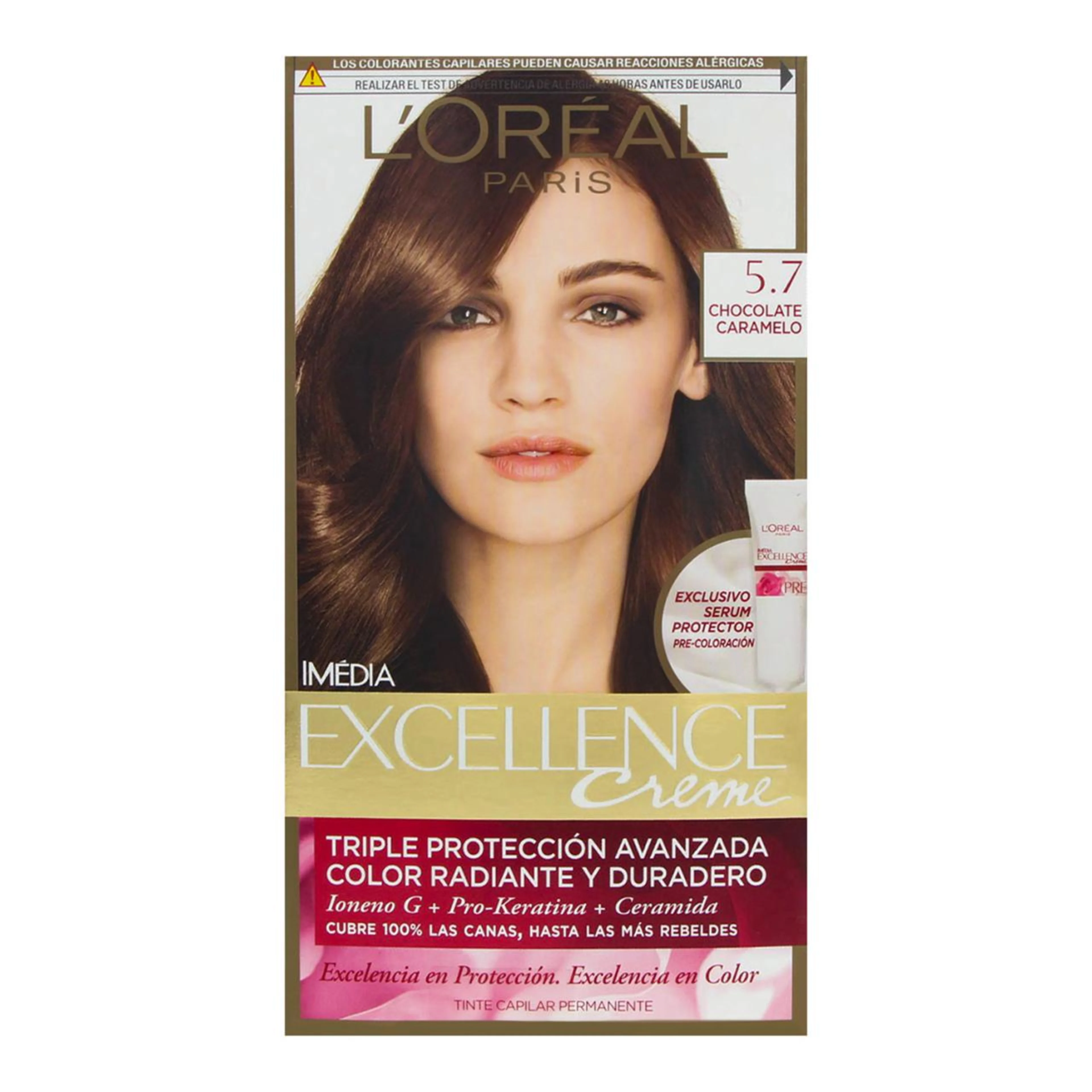 L’Oreal Imedia Excellence Tinte En Crema Tono Chocolate Caramelo 5.7