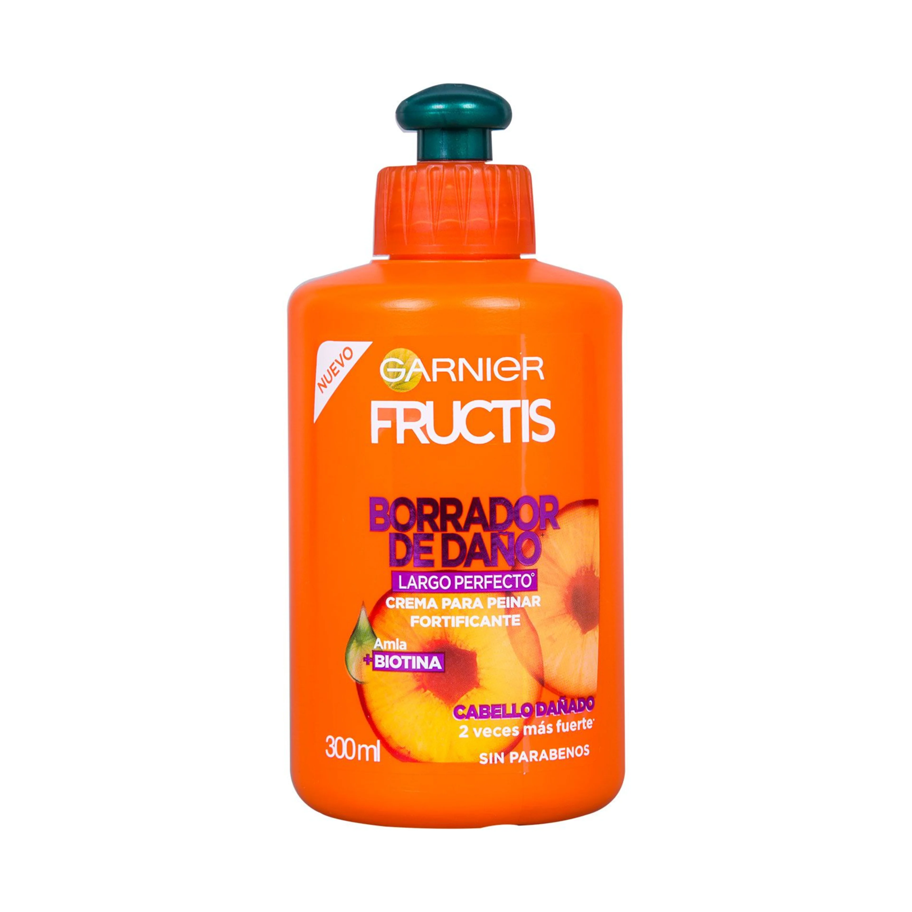 Garnier Fructis Borrador De Daño Largo Perfecto Crema Para Peinar 300 Ml