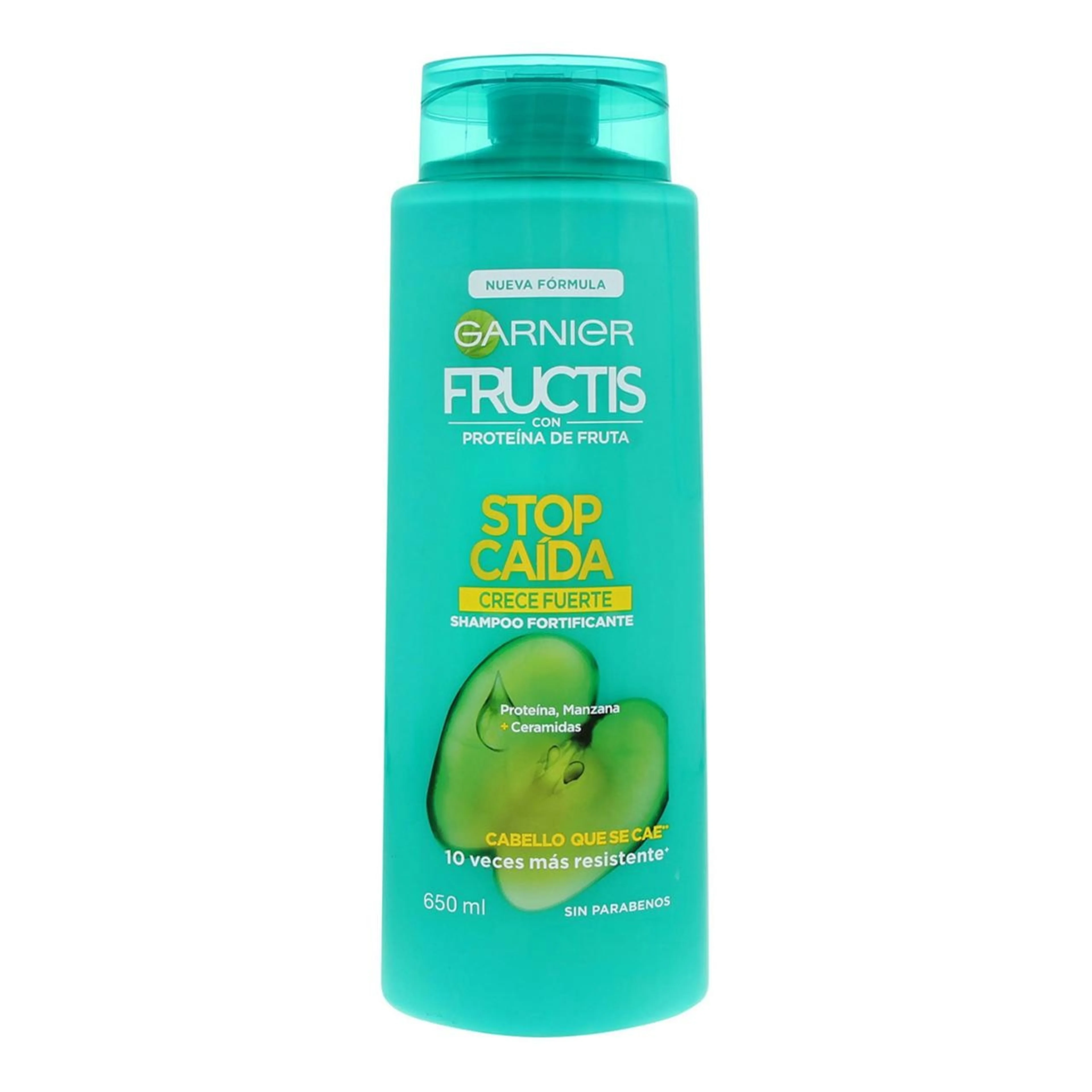 Shampoo garnier fructis stop caída crece fuerte 650 ml.