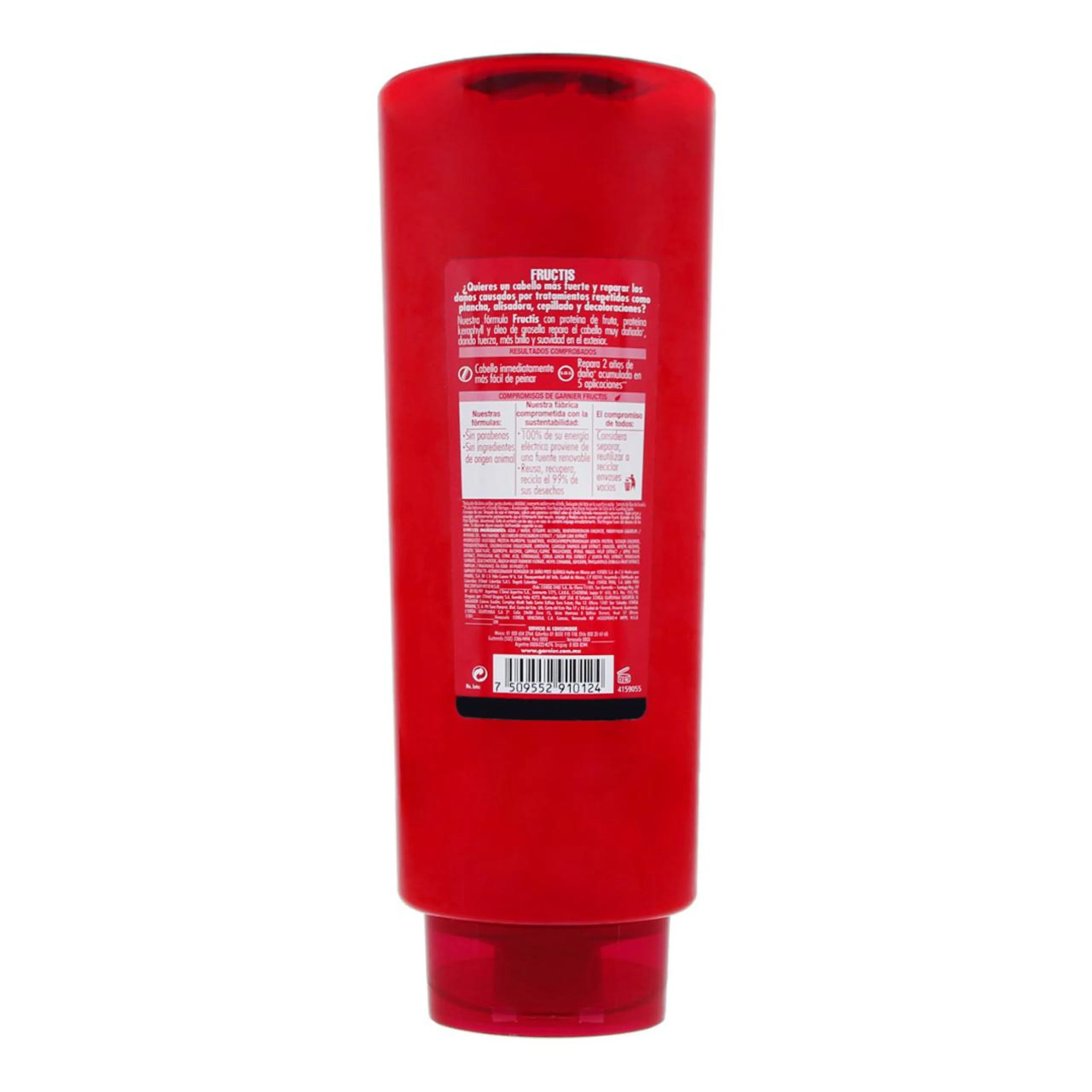 Acondicionador fructis borrador de daño post química 650 ml.
