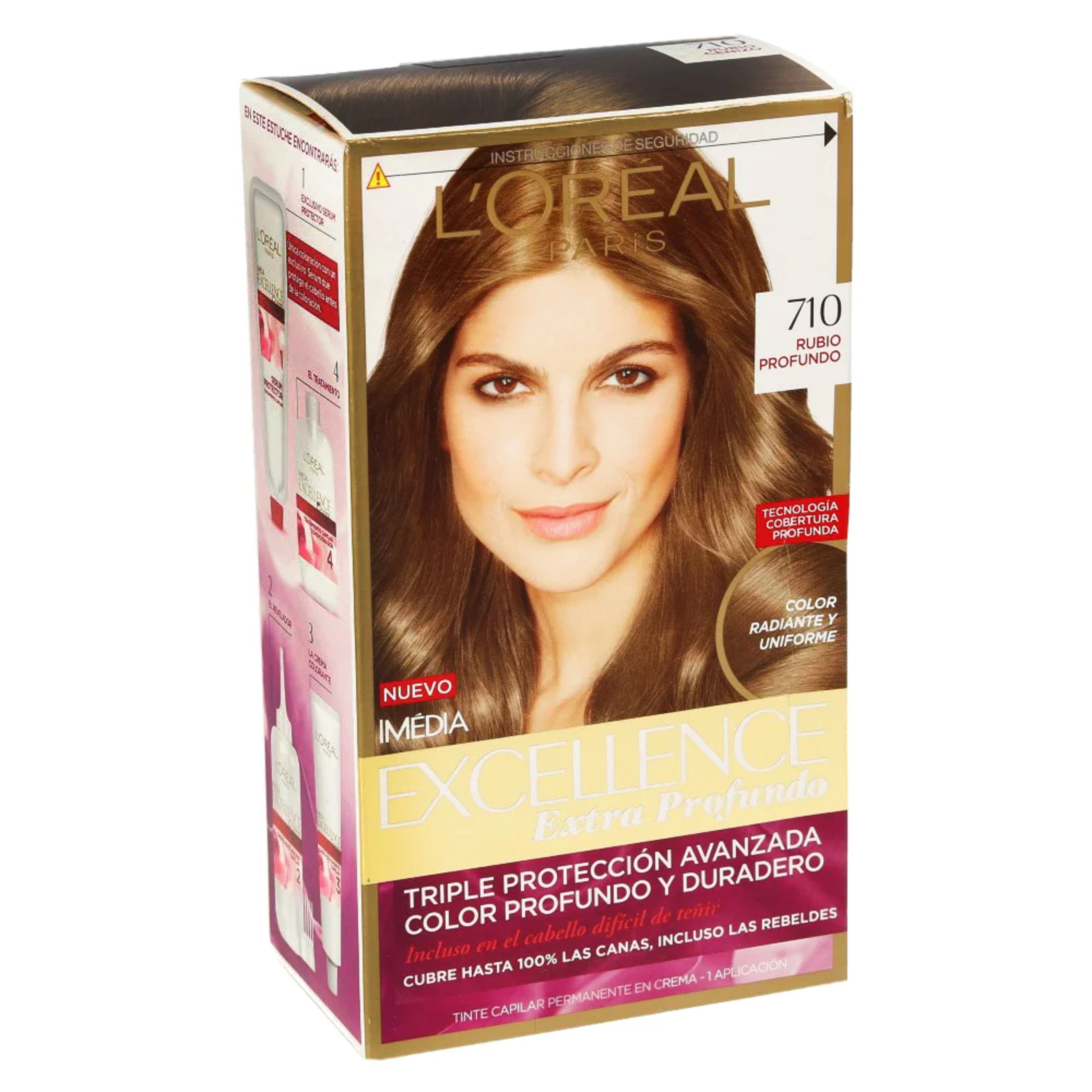 L’Oreal Imedia Excellence Tinte En Crema Tono Rubio Profundo 710