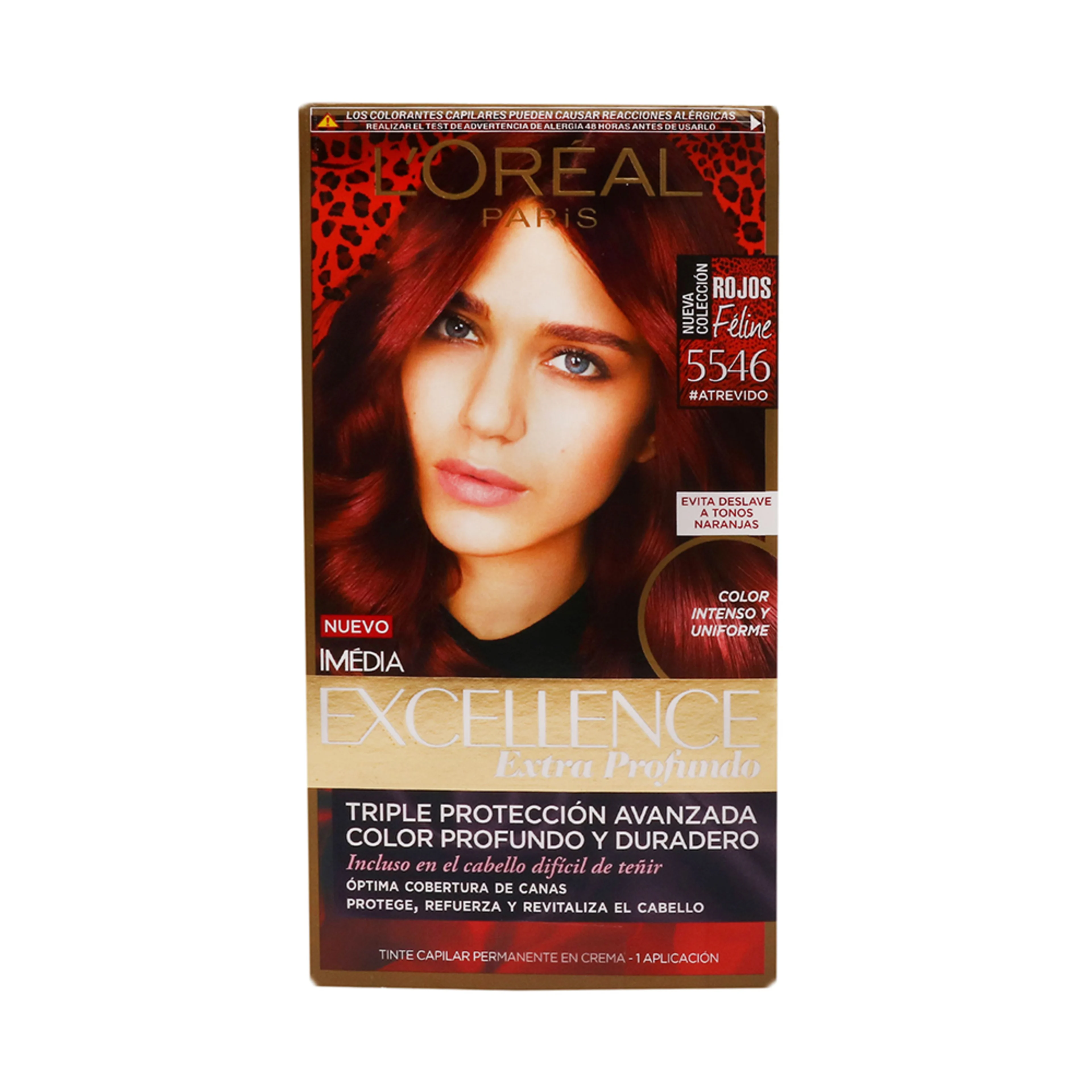 Tinte imedia excellence rojo atrevido 5546
