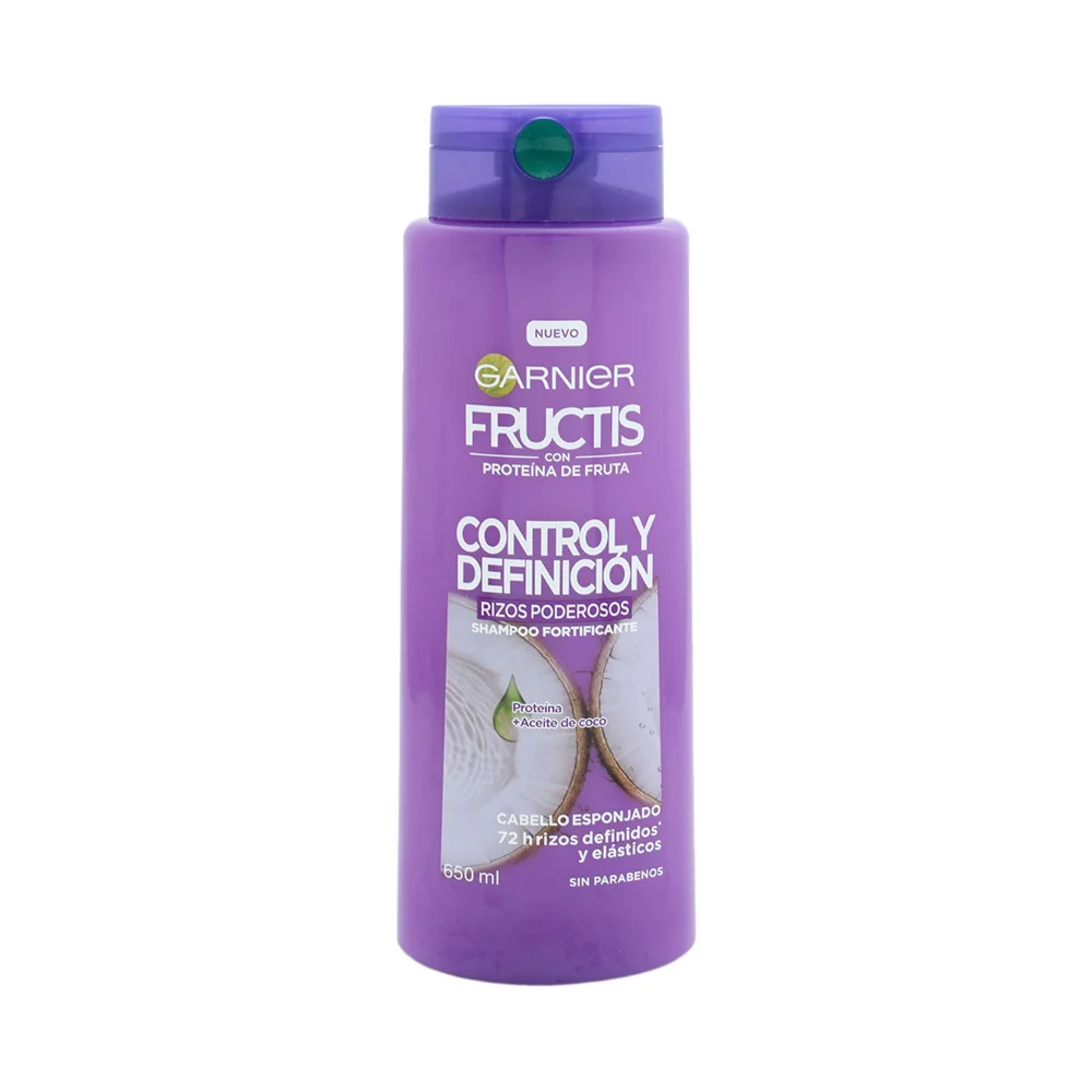 Fructis Control Y Definición Rizos Poderosos Shampoo Con 650 Ml