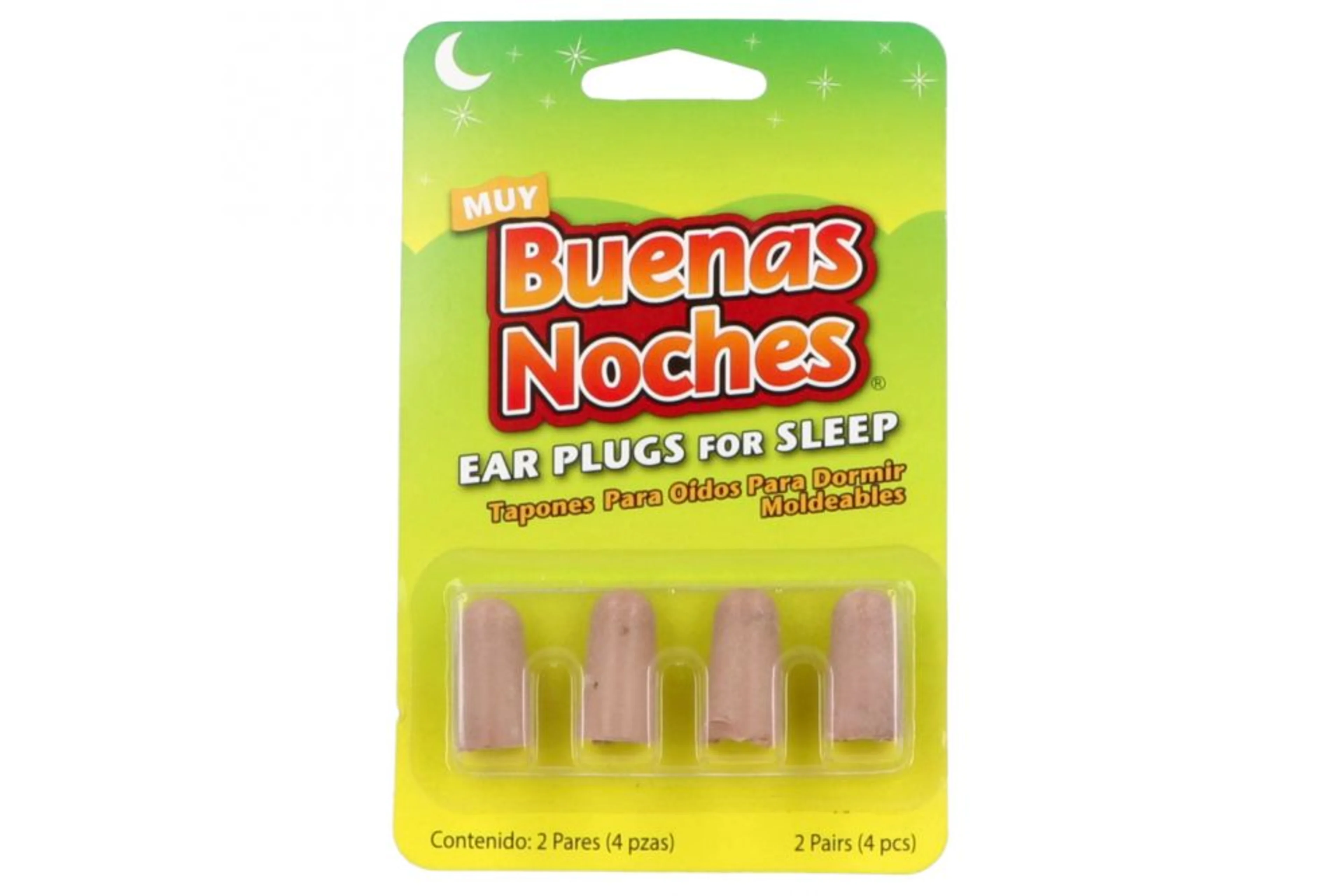 Tapón para oído buenas noches 2 pares