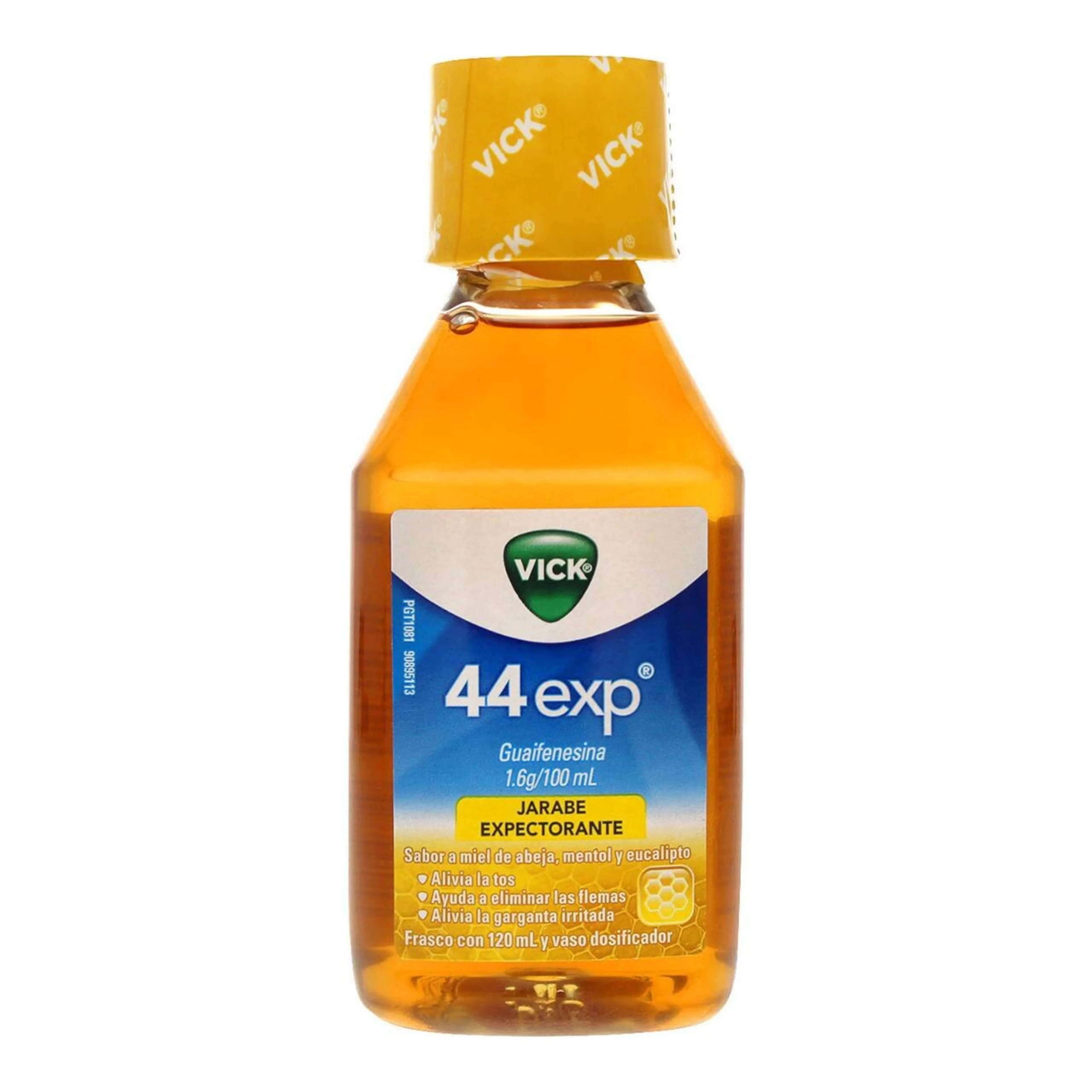 Vick 44 Jarabe Miel Expectorante Con 120 Ml