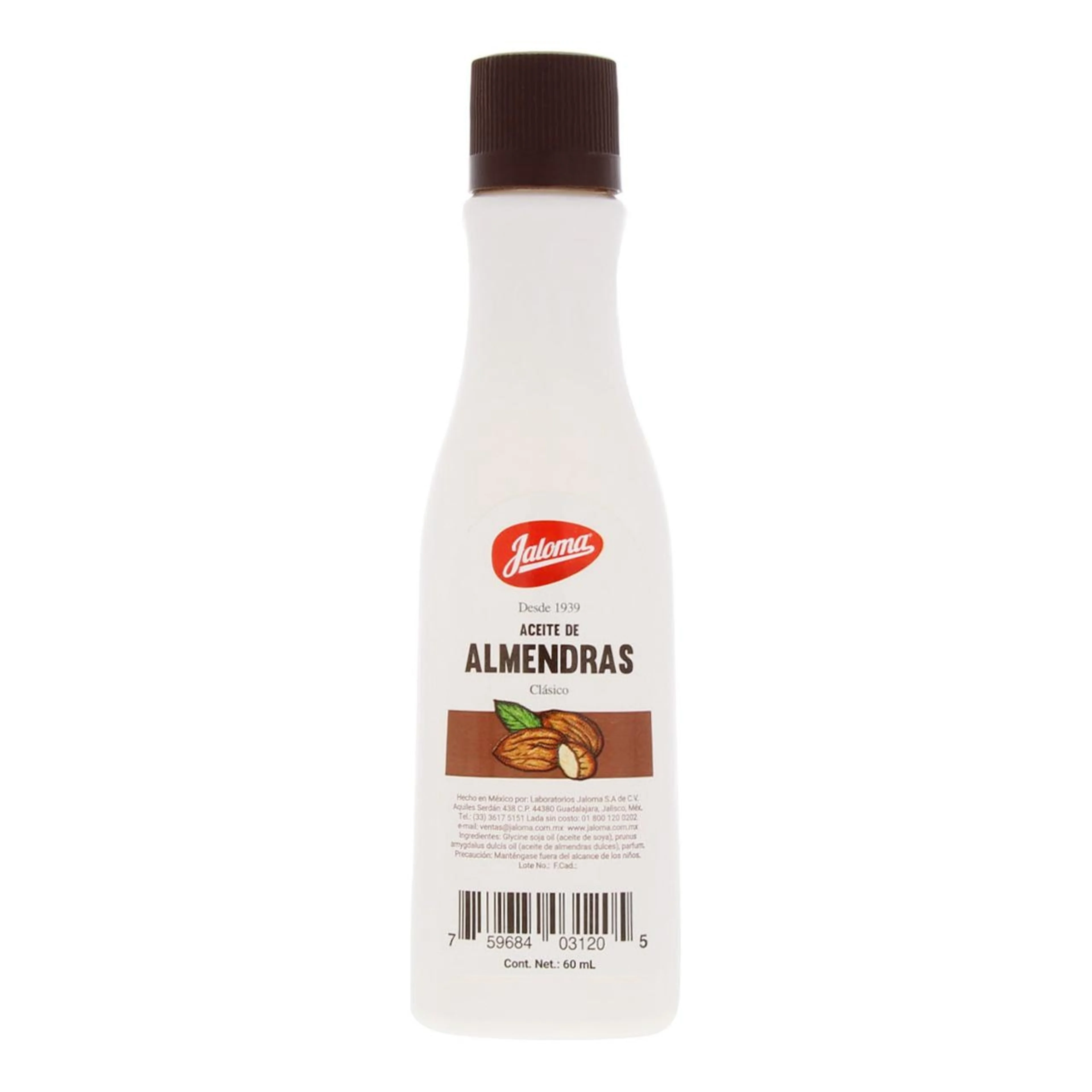 Jaloma Aceite De Almendras 60 Ml