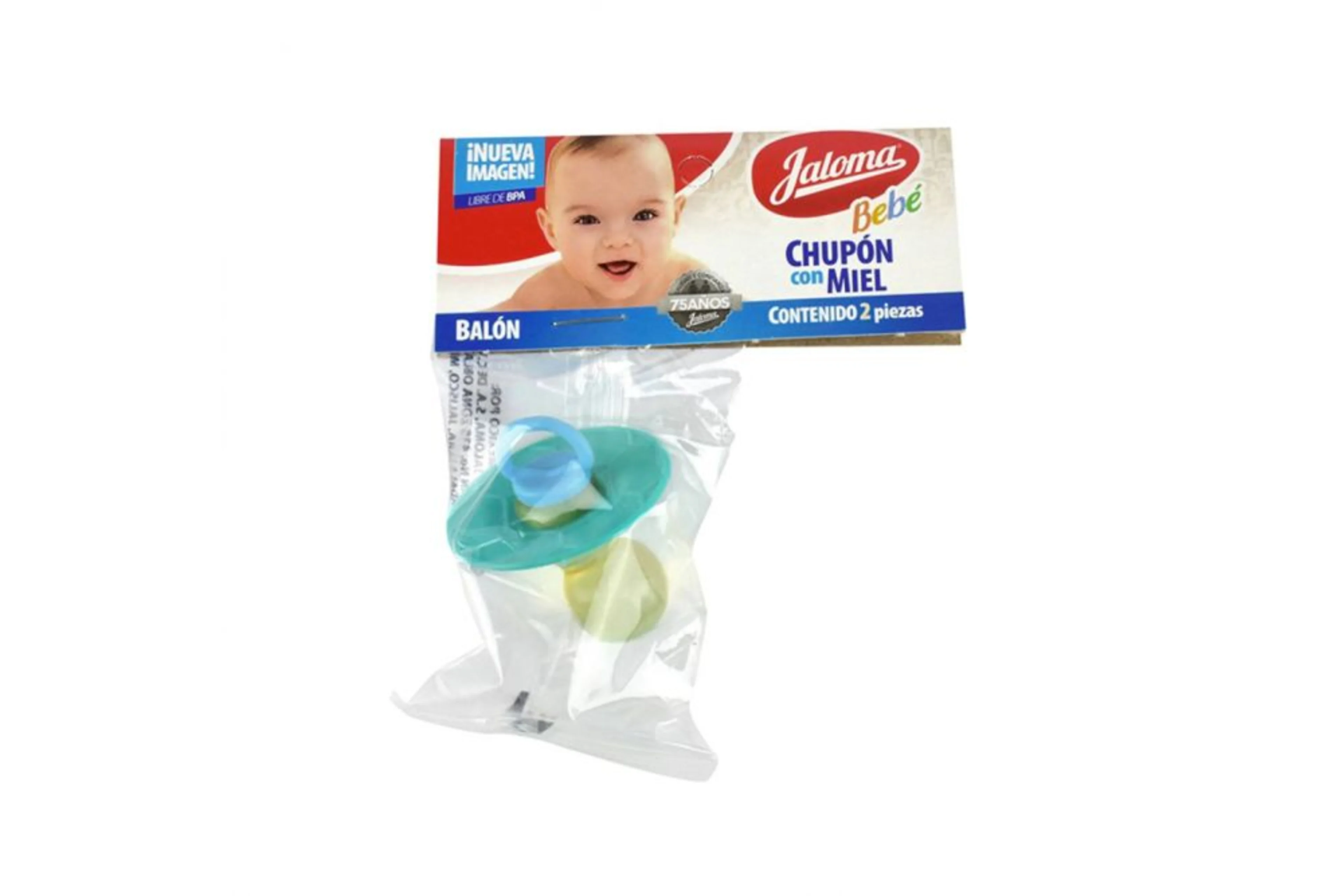 Jaloma Chupón Con Miel Balón 2 Piezas