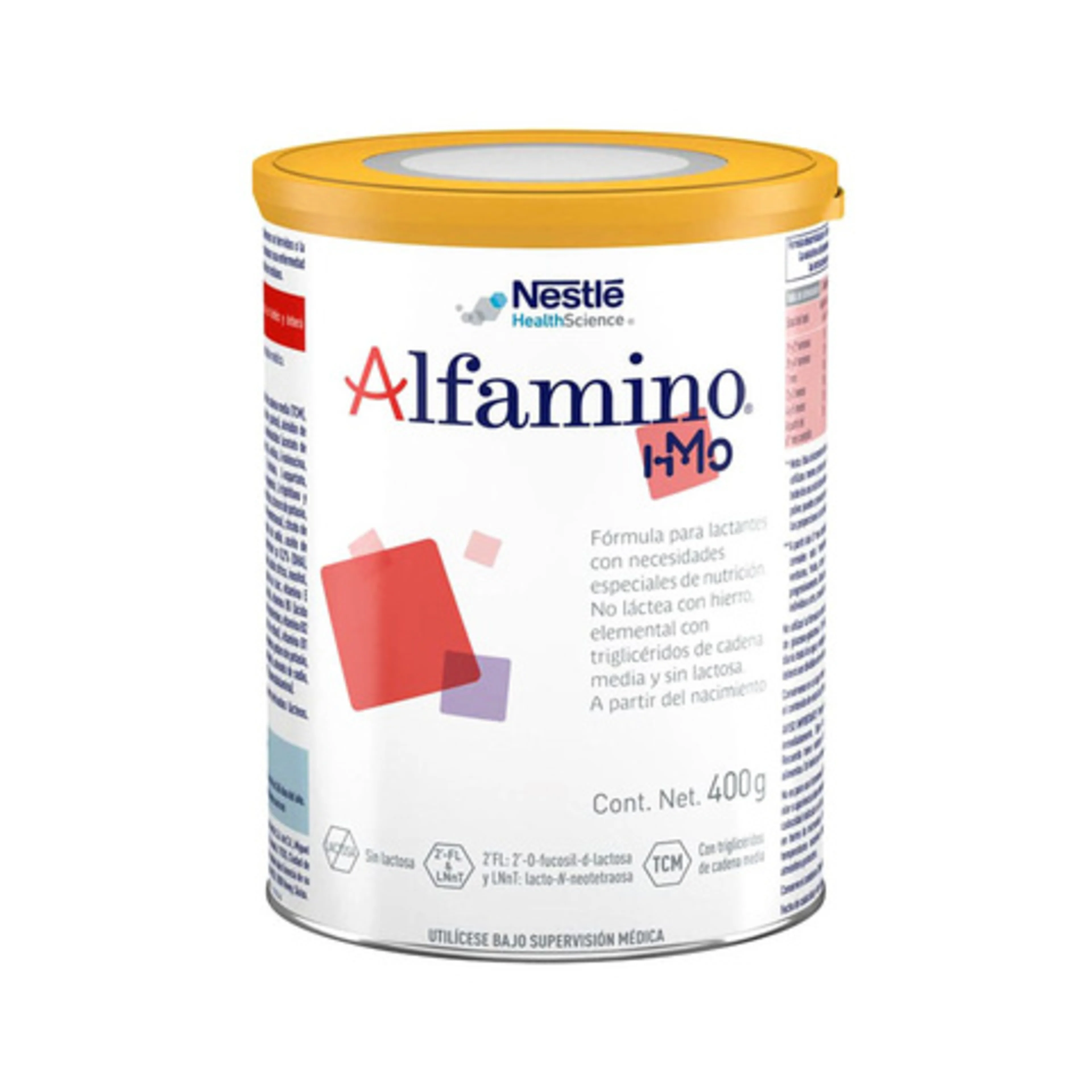 Alfamino Fórmula Para Lactantes No Láctea Con Hierro A Partir Del Nacimiento 400 G Lata