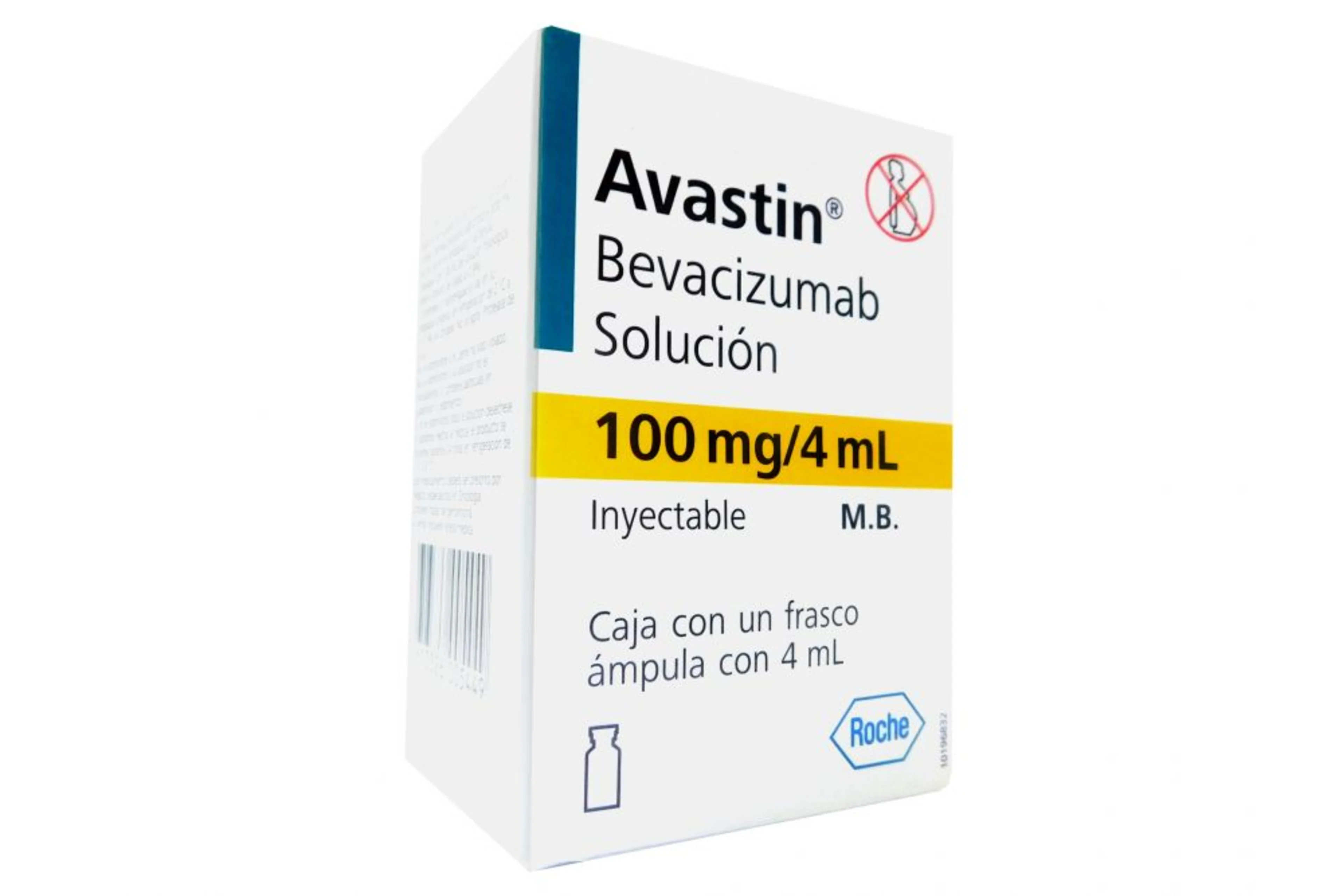 Avastin 100 Mg Con 1 Solución Inyectable