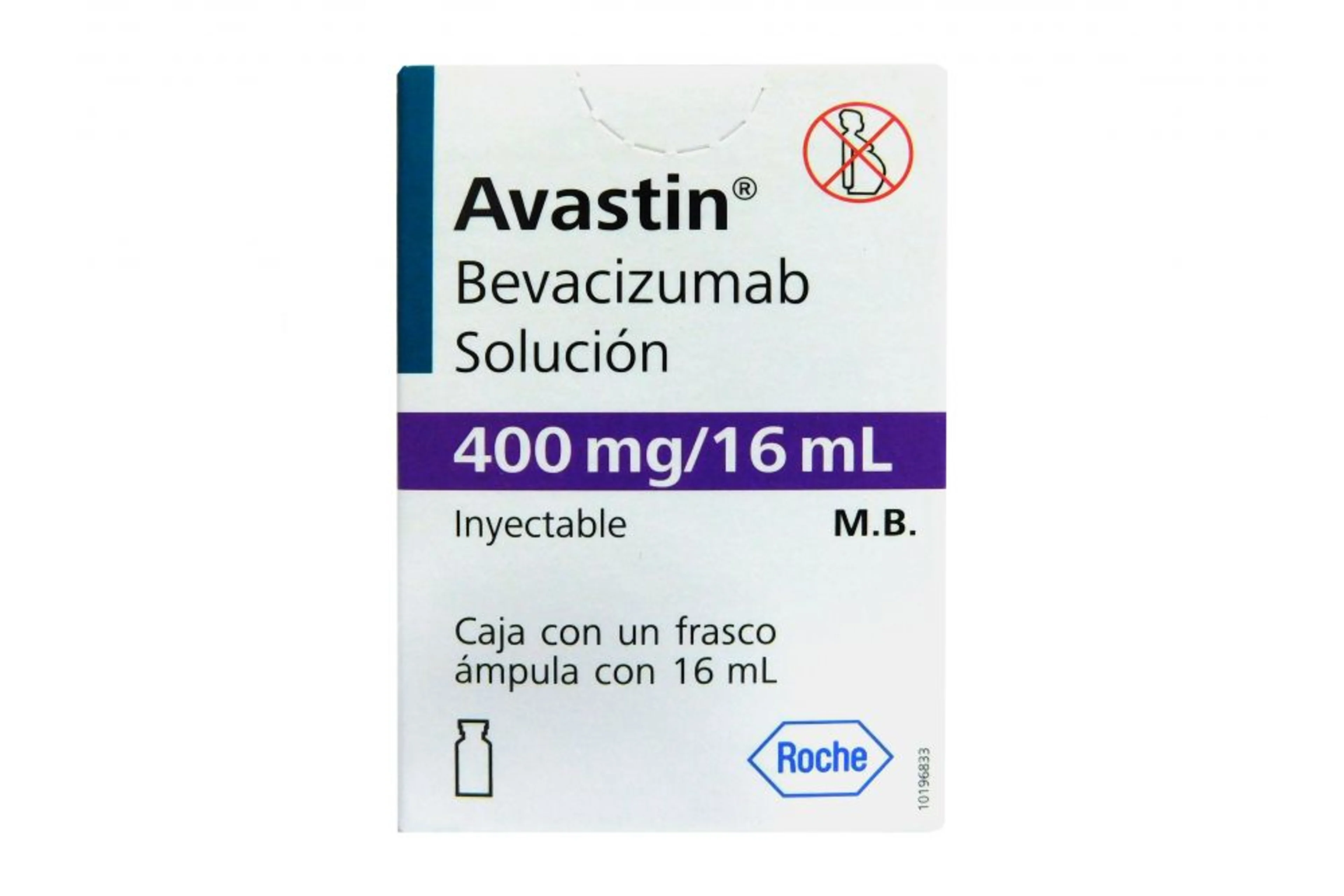 Avastin 400 Mg Solución Inyectable Con 16 Ml