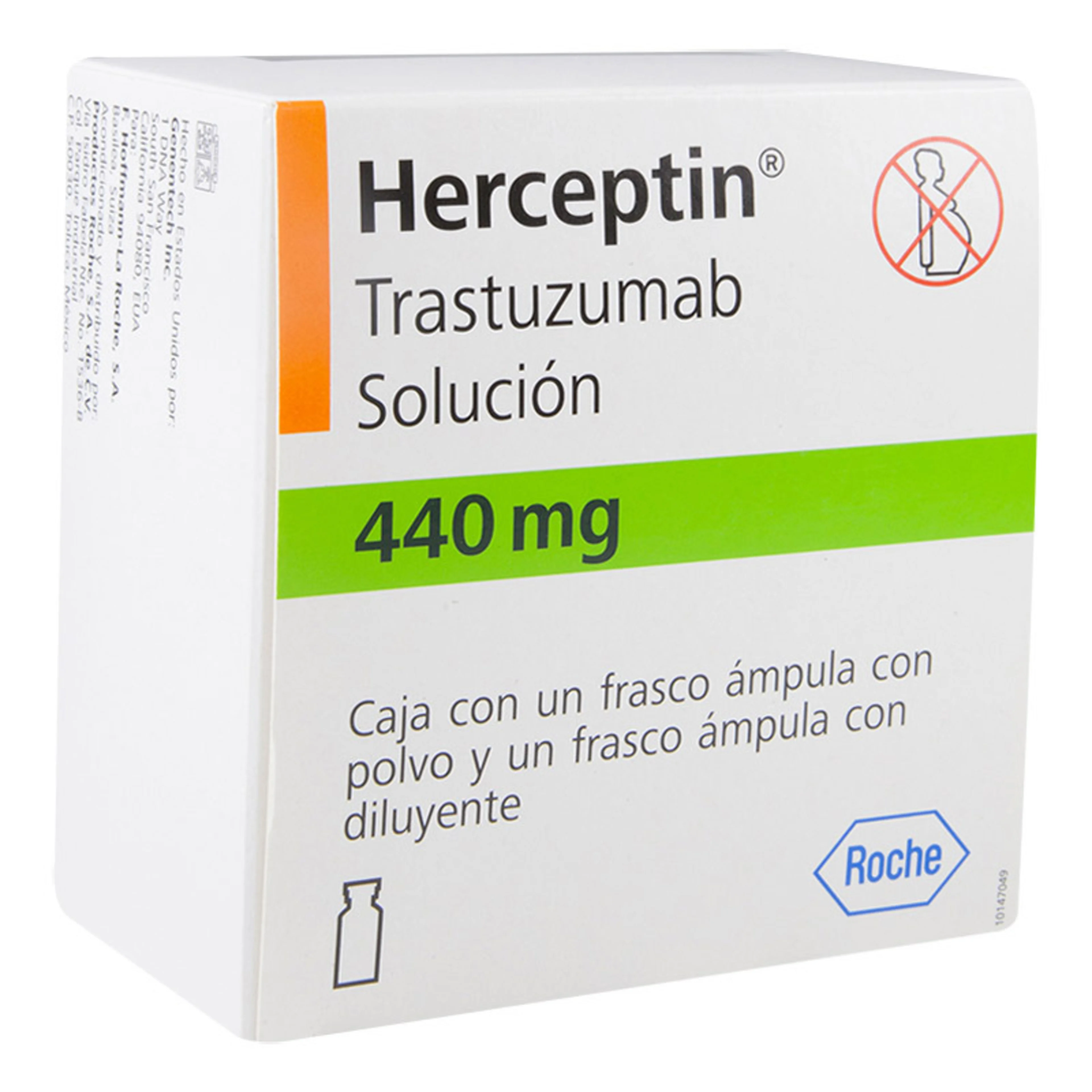 Herceptin 440 Mg Con 1 Frasco Ámpula