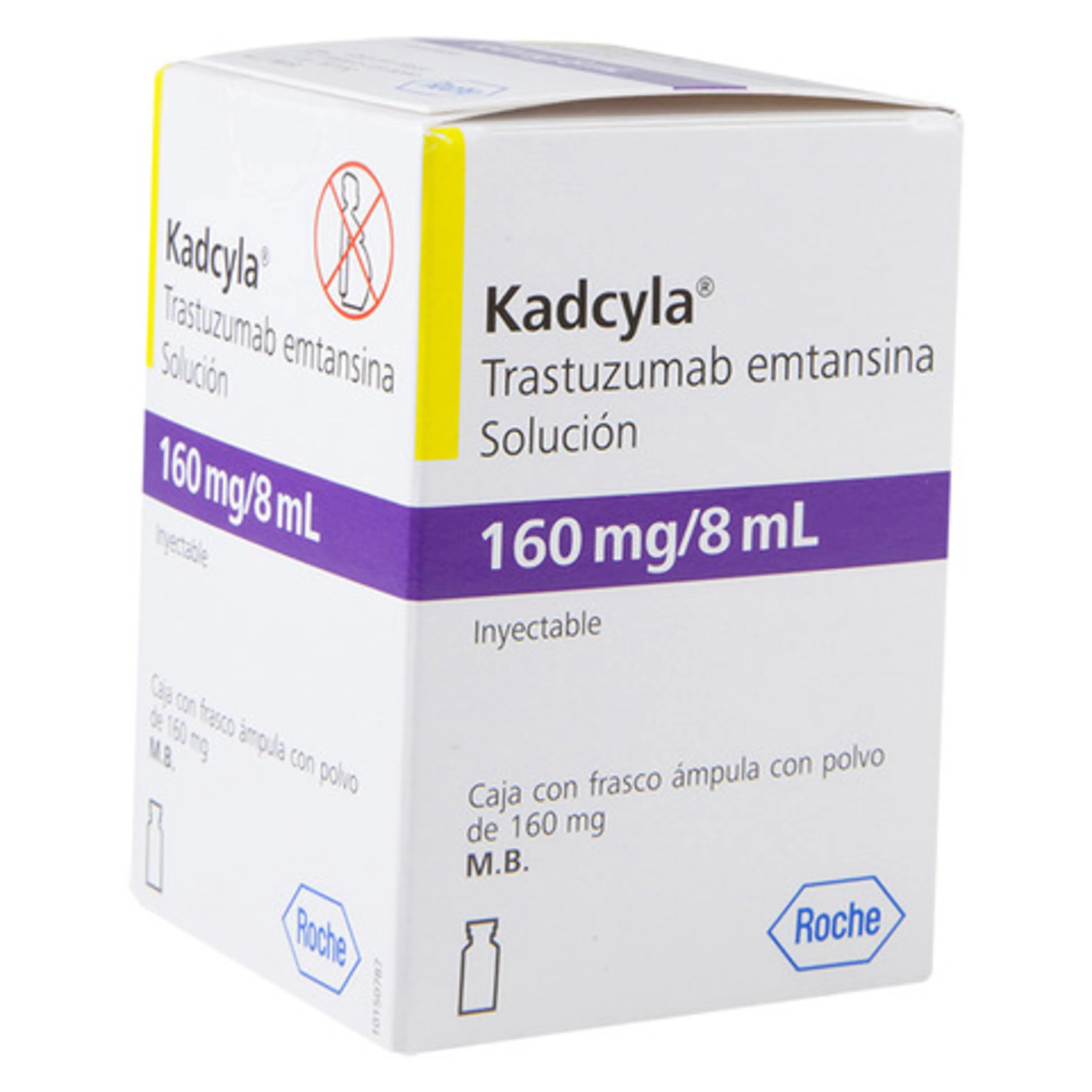 Kadcyla 160 Mg Con 1 Frasco Ámpula