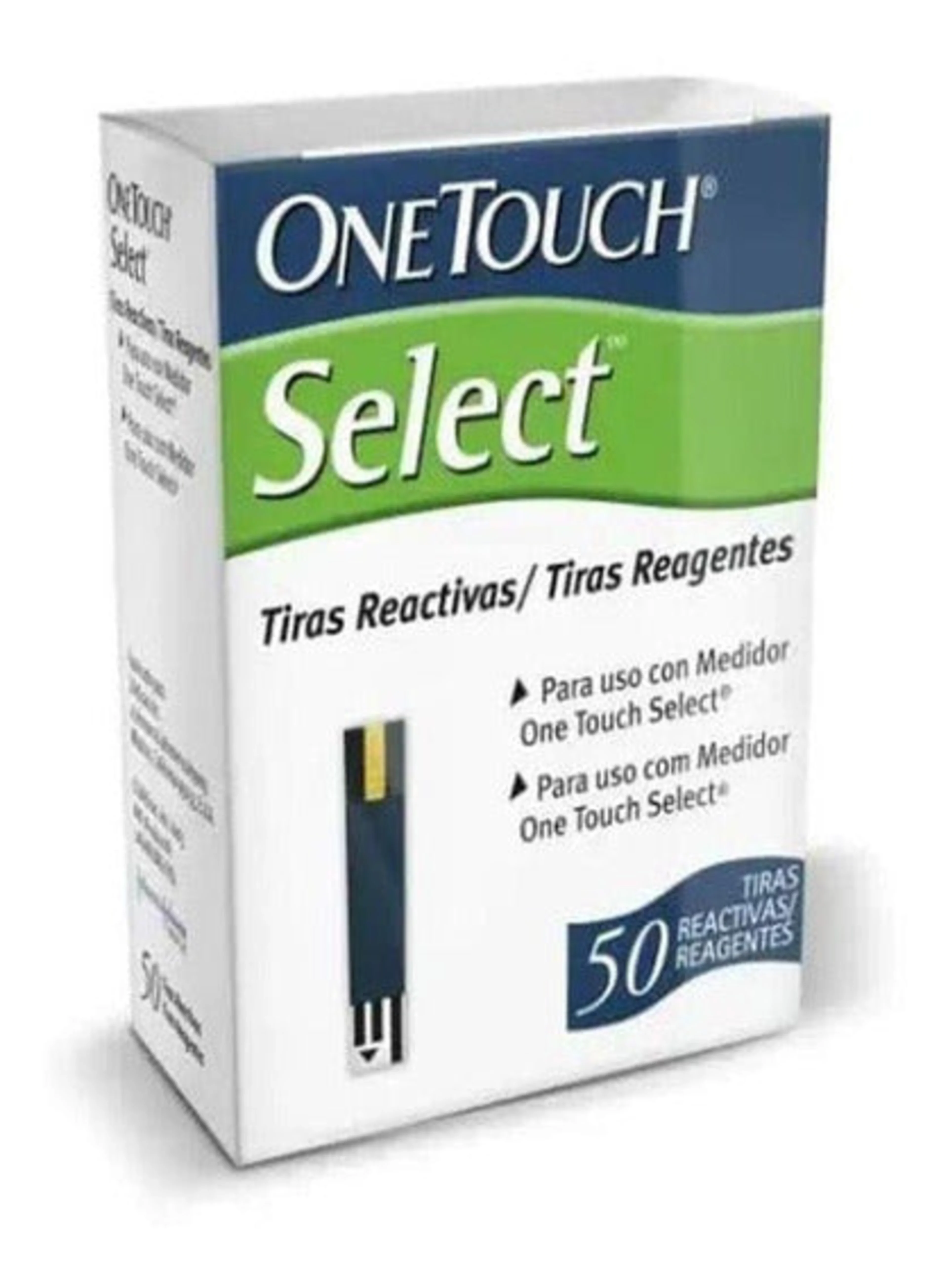 One Touch Select Tiras Reactivas Con 50 Unidades