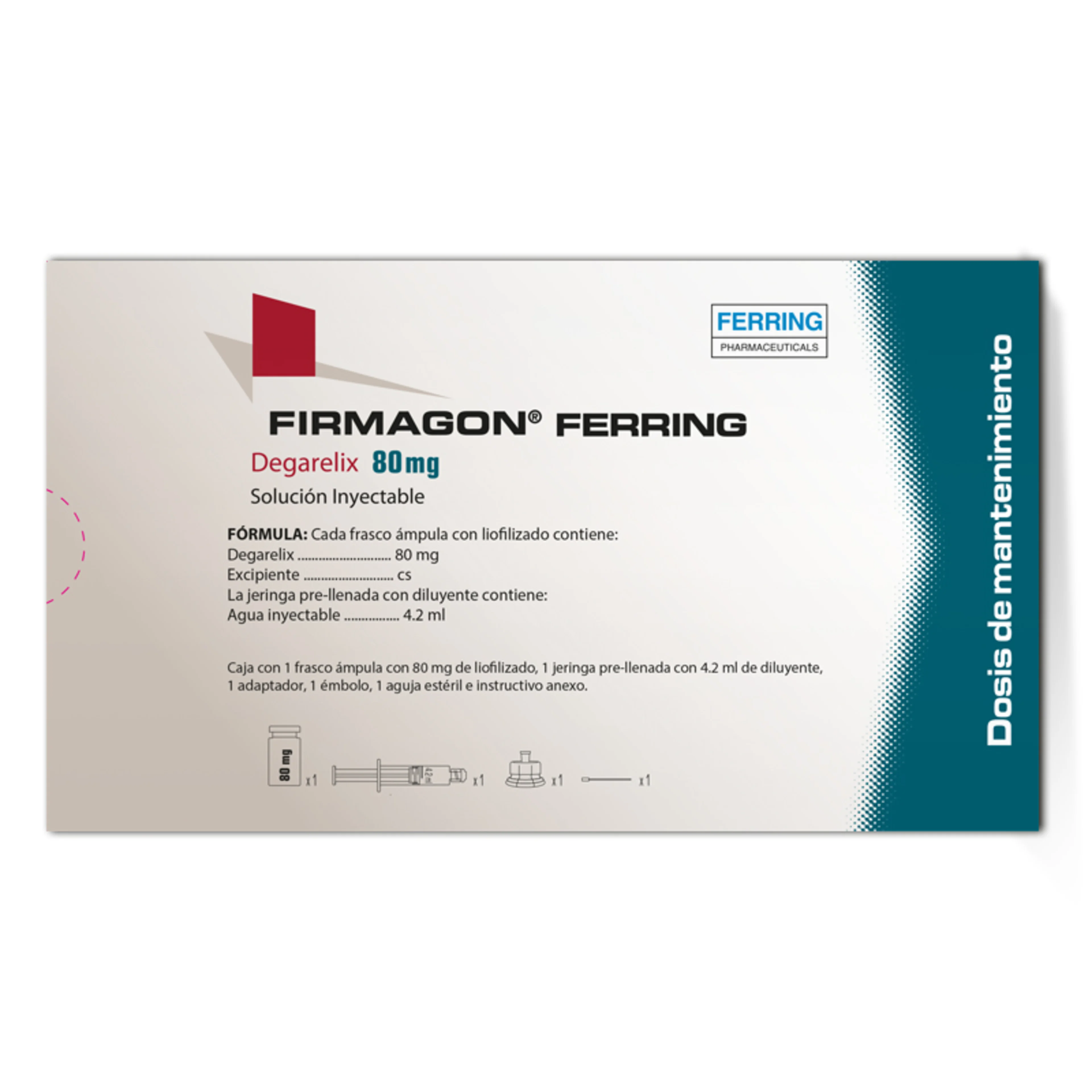 Firmagon 80 Mg Solución Inyectable Con Jeringa Prellenada De 4.2 Ml