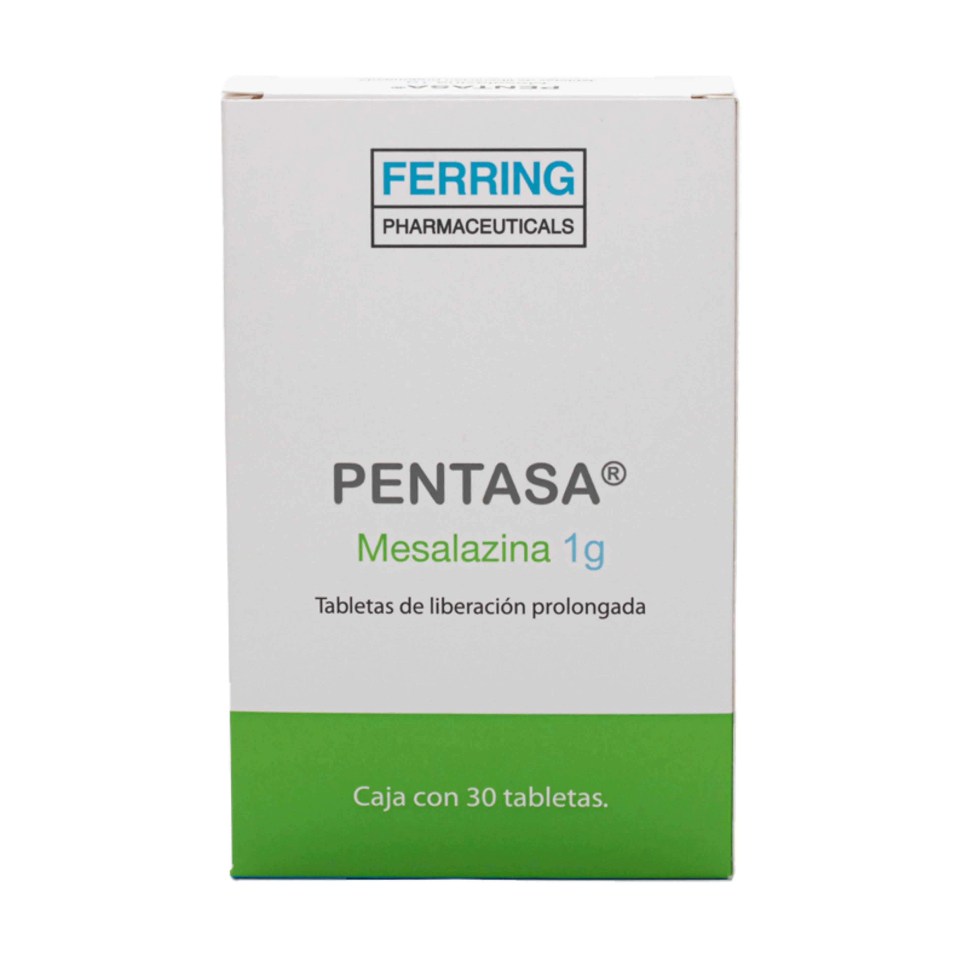 Pentasa 1 G Con 30 Tabletas