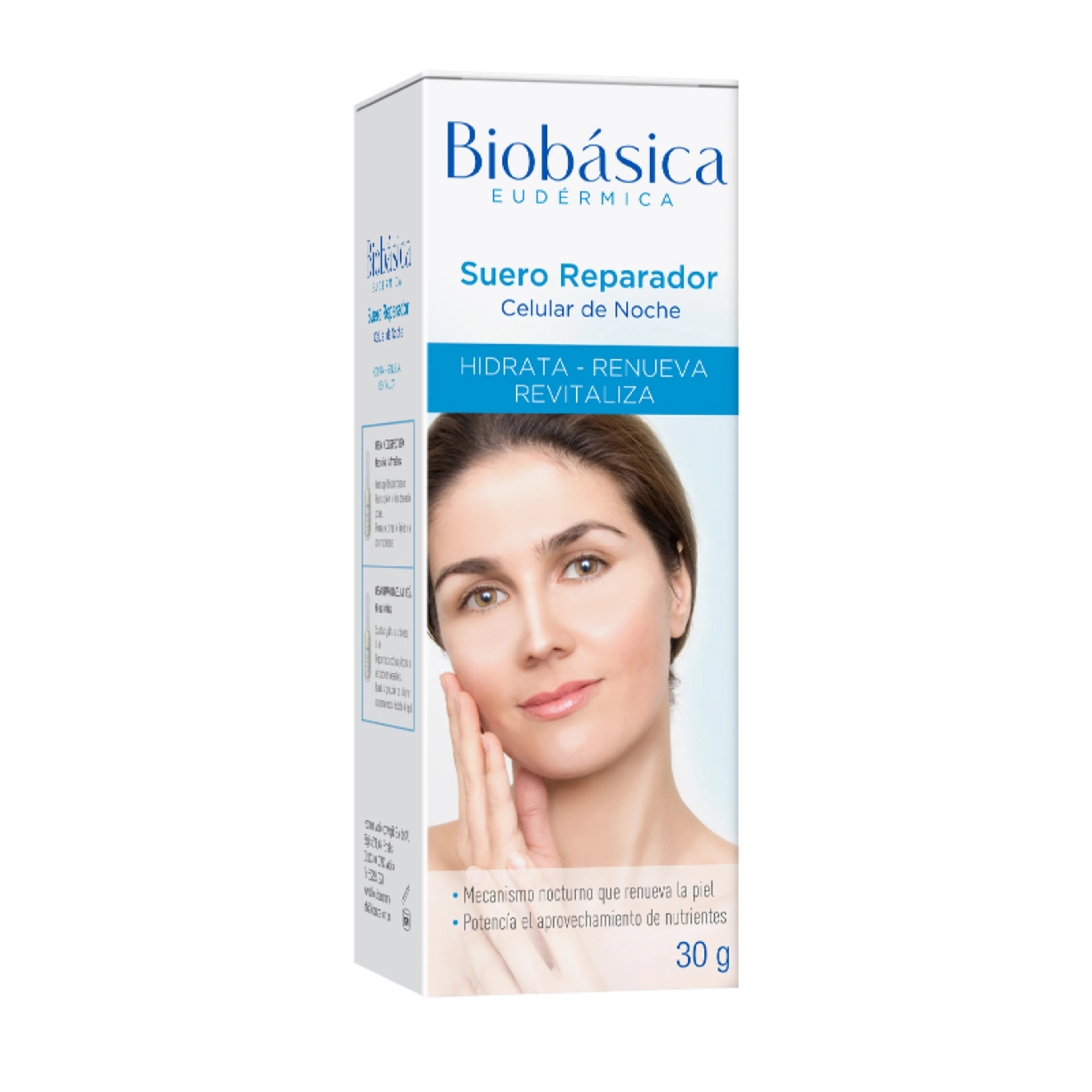 Biobásica antiedad reparador celular 30 ml líquido botella