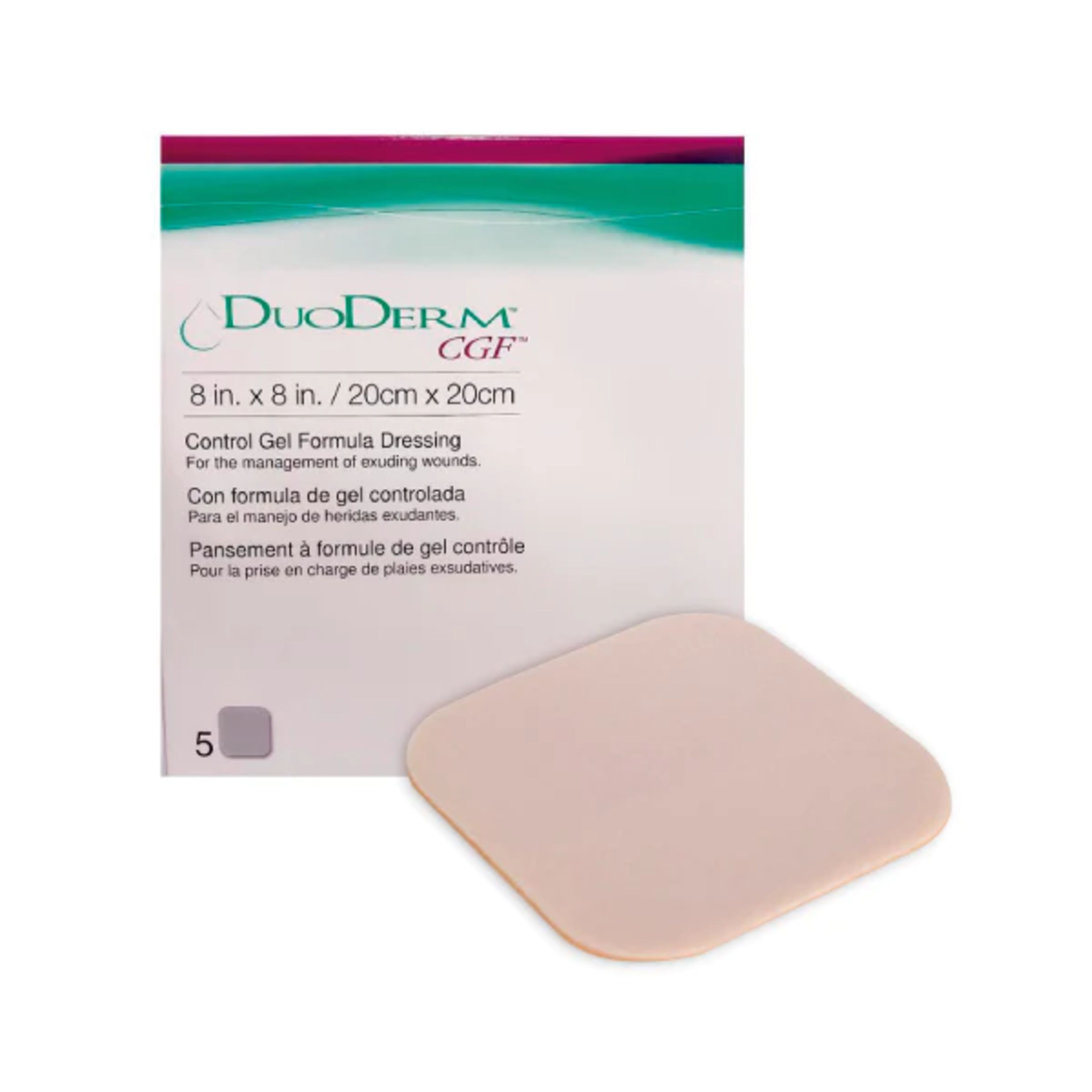Duoderm Cgf Apósitos 20X20Cm 5 Piezas
