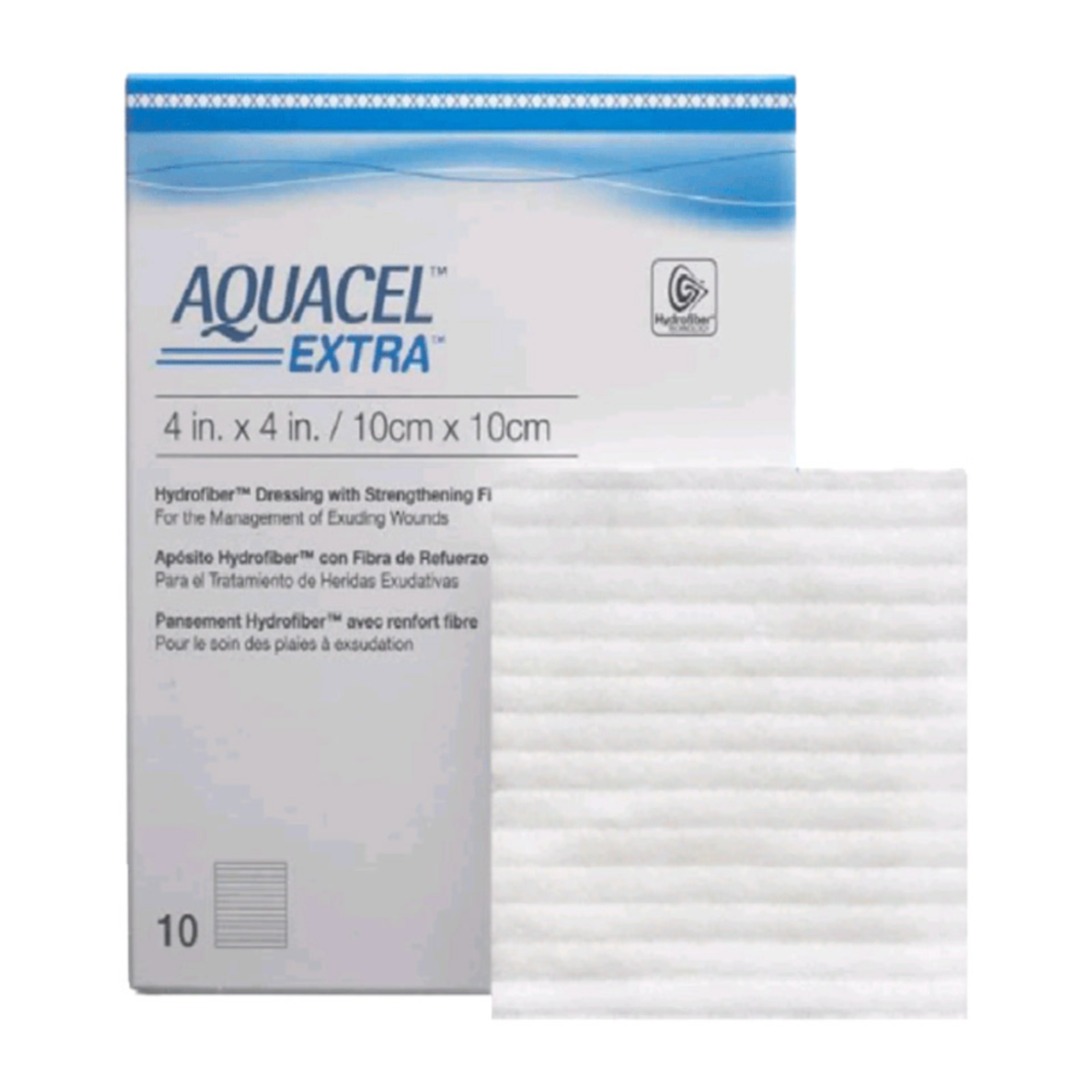 Aquacel extra apósito de 10cmx10cm 1 pieza aposito
