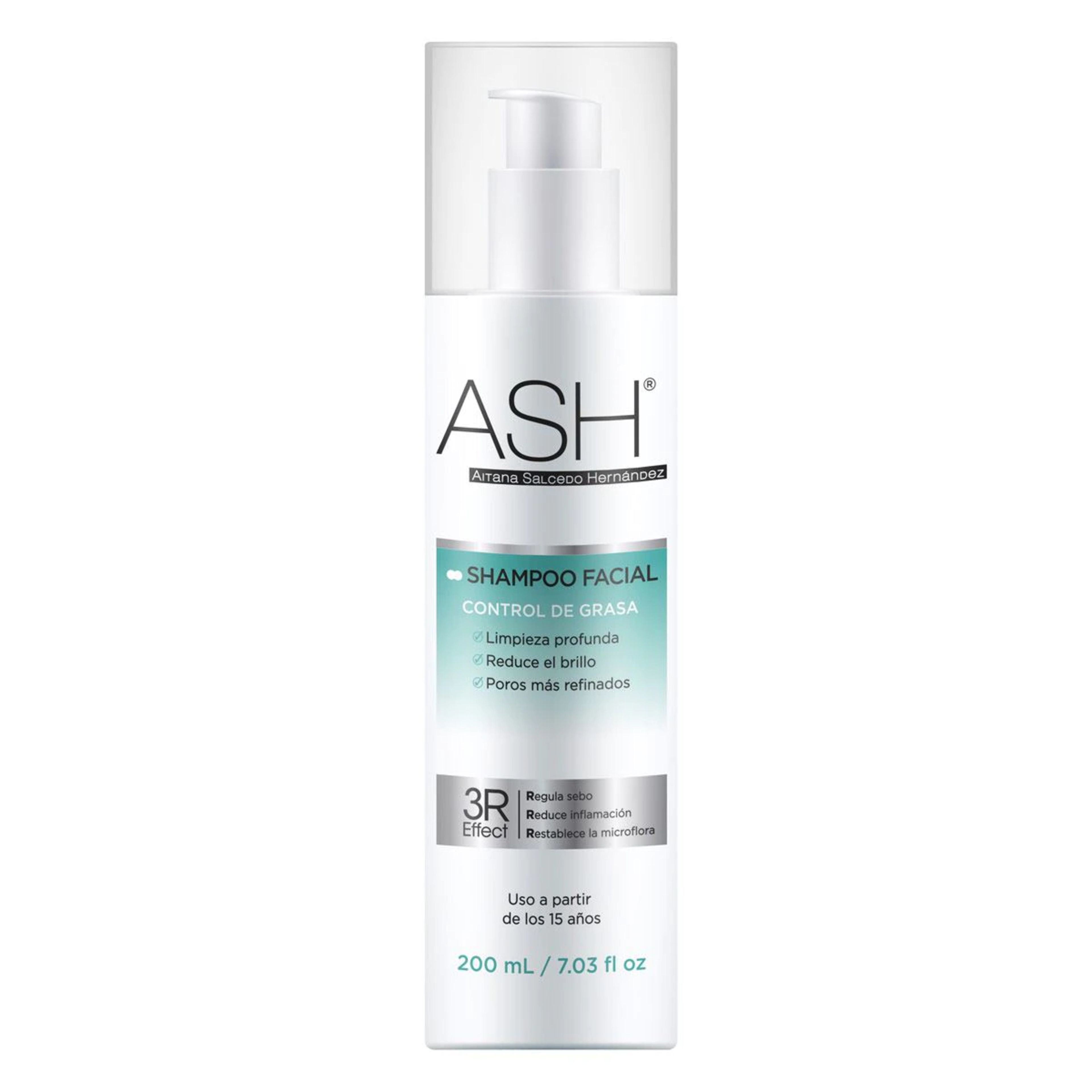 Ash shampoo facial control de grasa 250 g bote