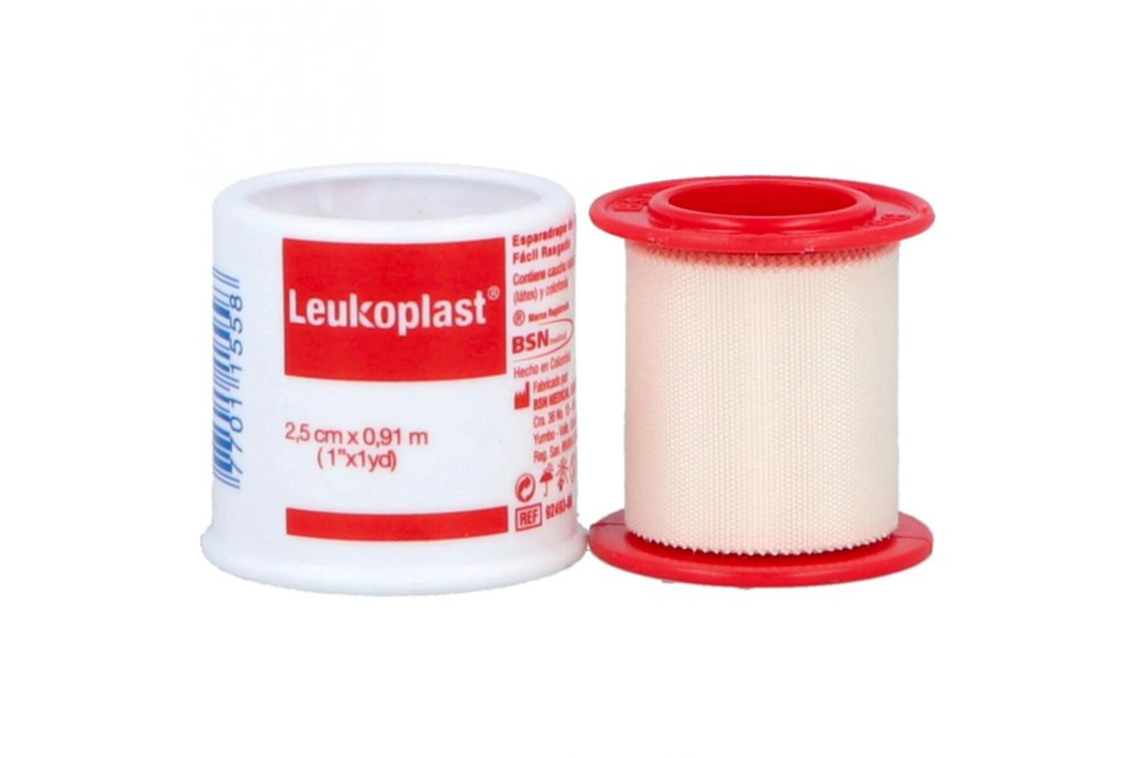 Leukoplast Tela Adhesiva 2.5Cmx91.4Cm